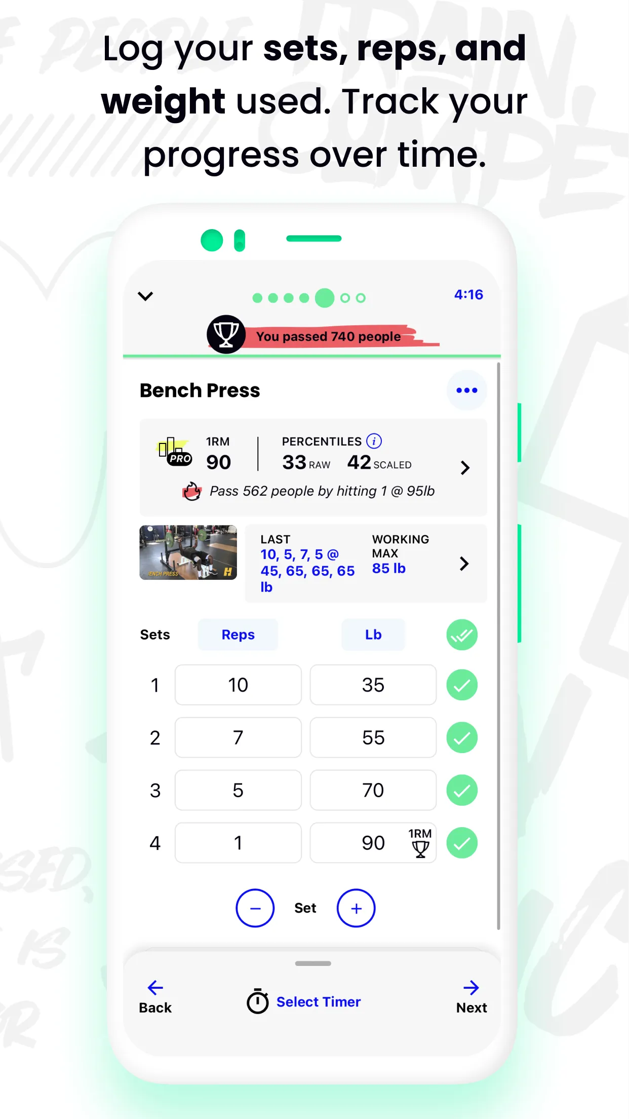 TrainHeroic: Workout Tracker | Indus Appstore | Screenshot