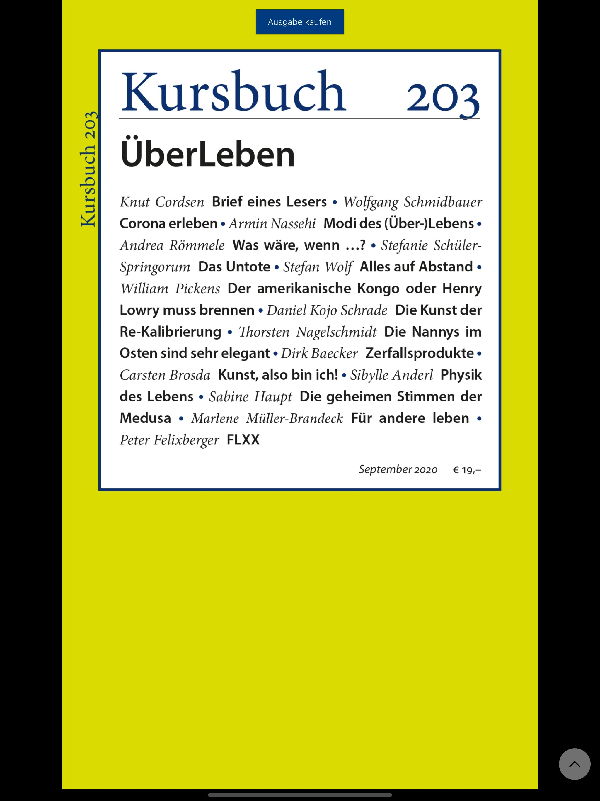 Kursbuch ePaper | Indus Appstore | Screenshot