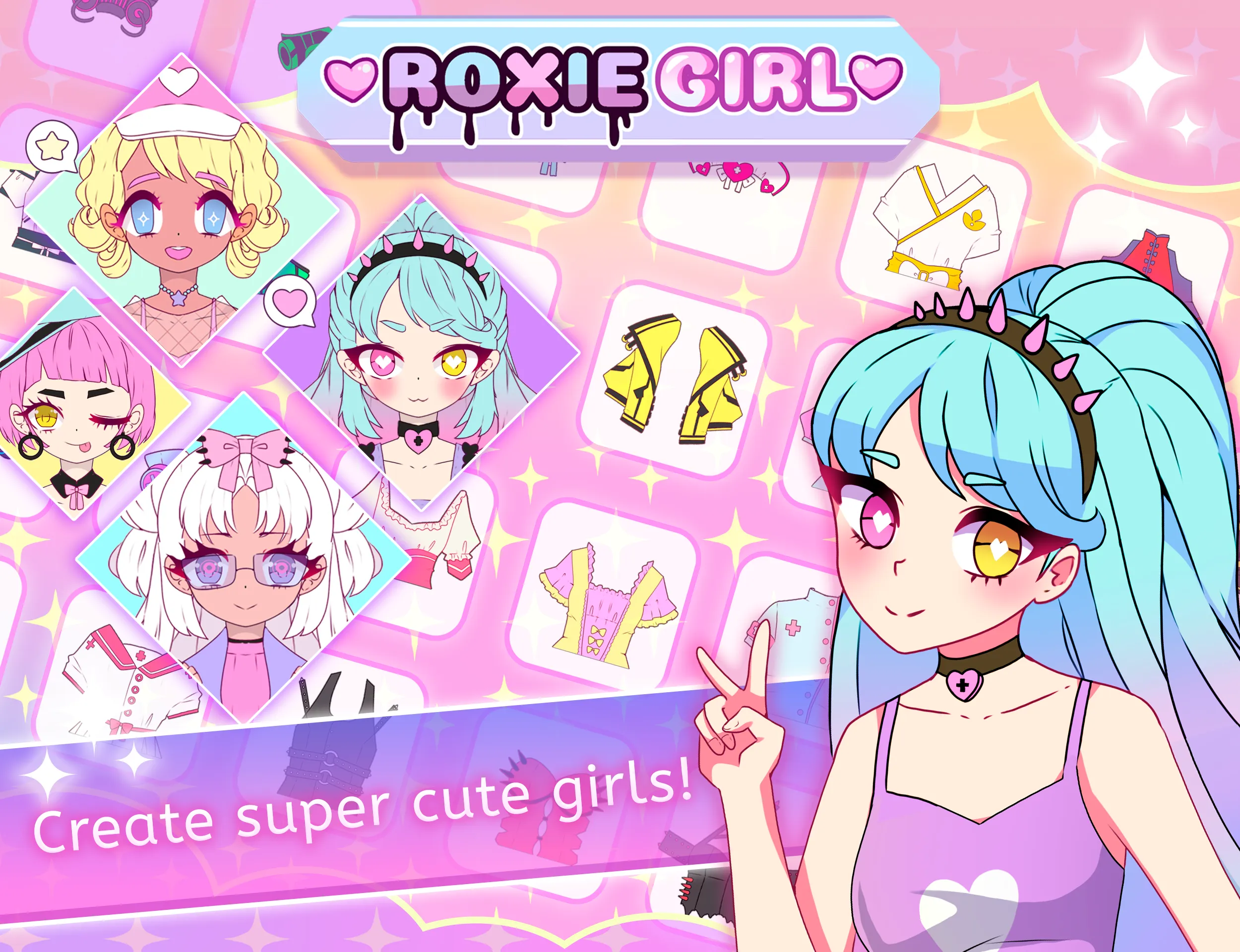 Roxie Girl anime avatar maker | Indus Appstore | Screenshot