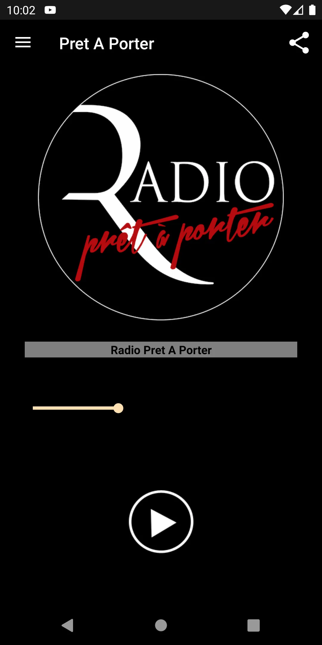 Radio Pret a Porter | Indus Appstore | Screenshot