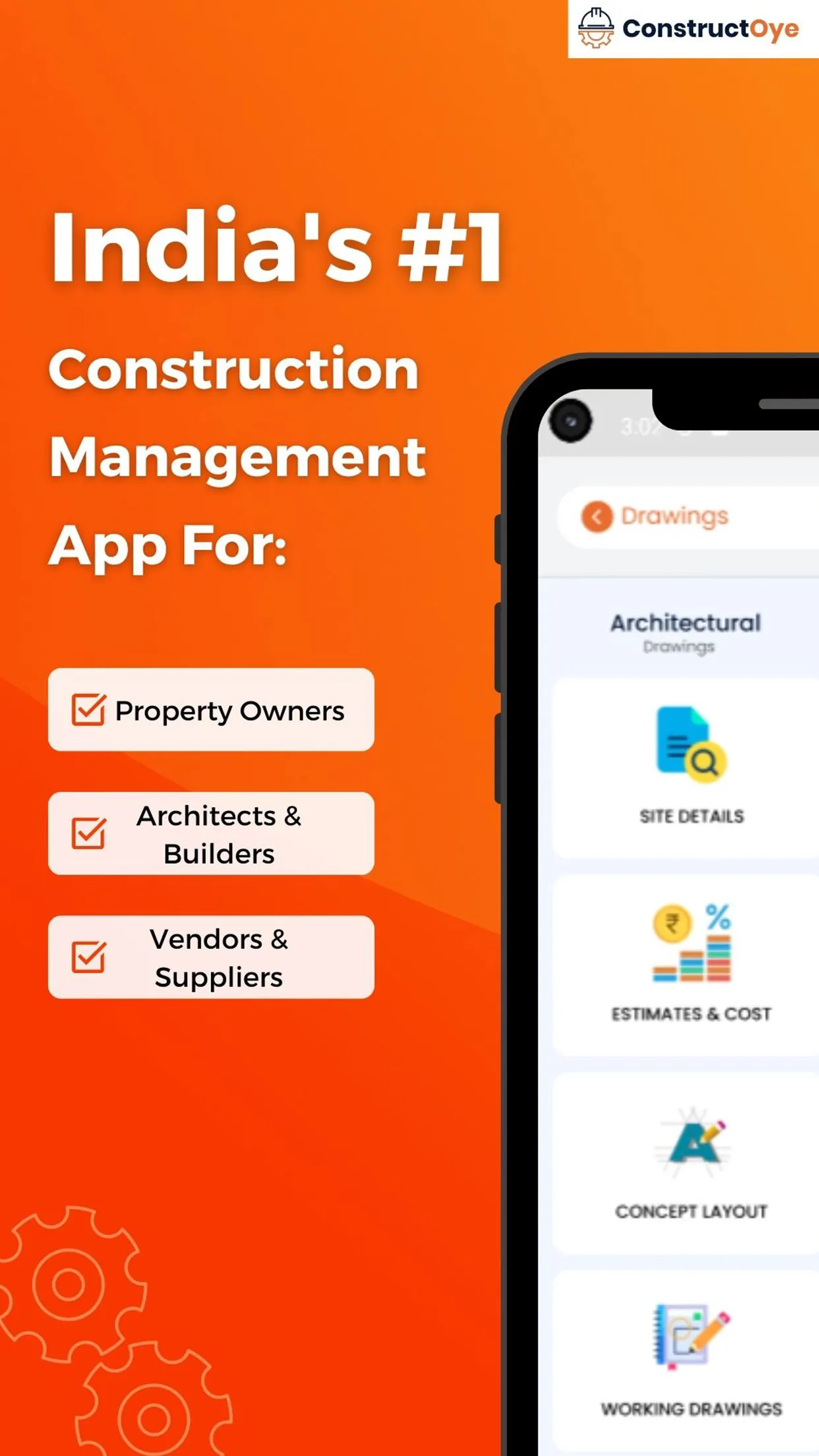 ConstructOye: Construction App | Indus Appstore | Screenshot