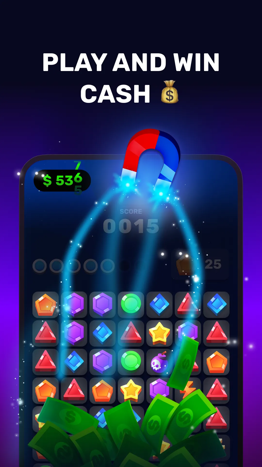 Win Real Money Games: Playoff | Indus Appstore | Screenshot