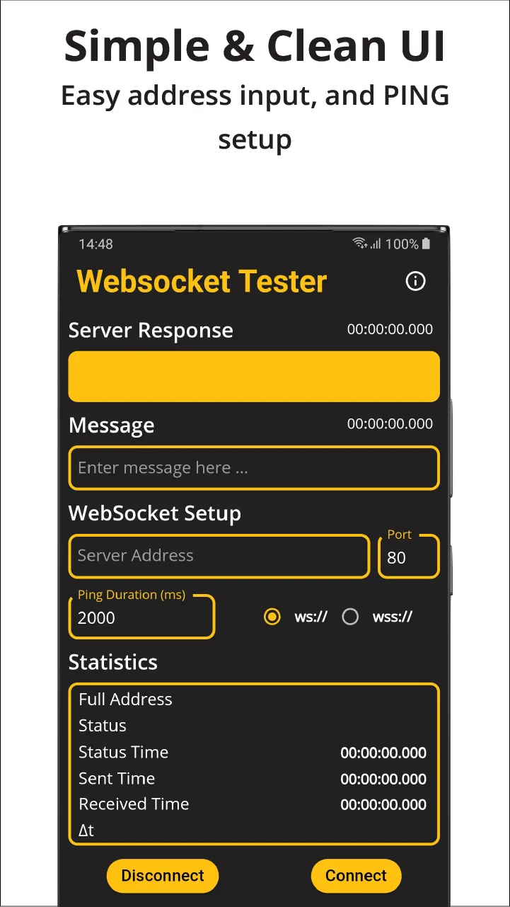 WebSocket Tester | Indus Appstore | Screenshot