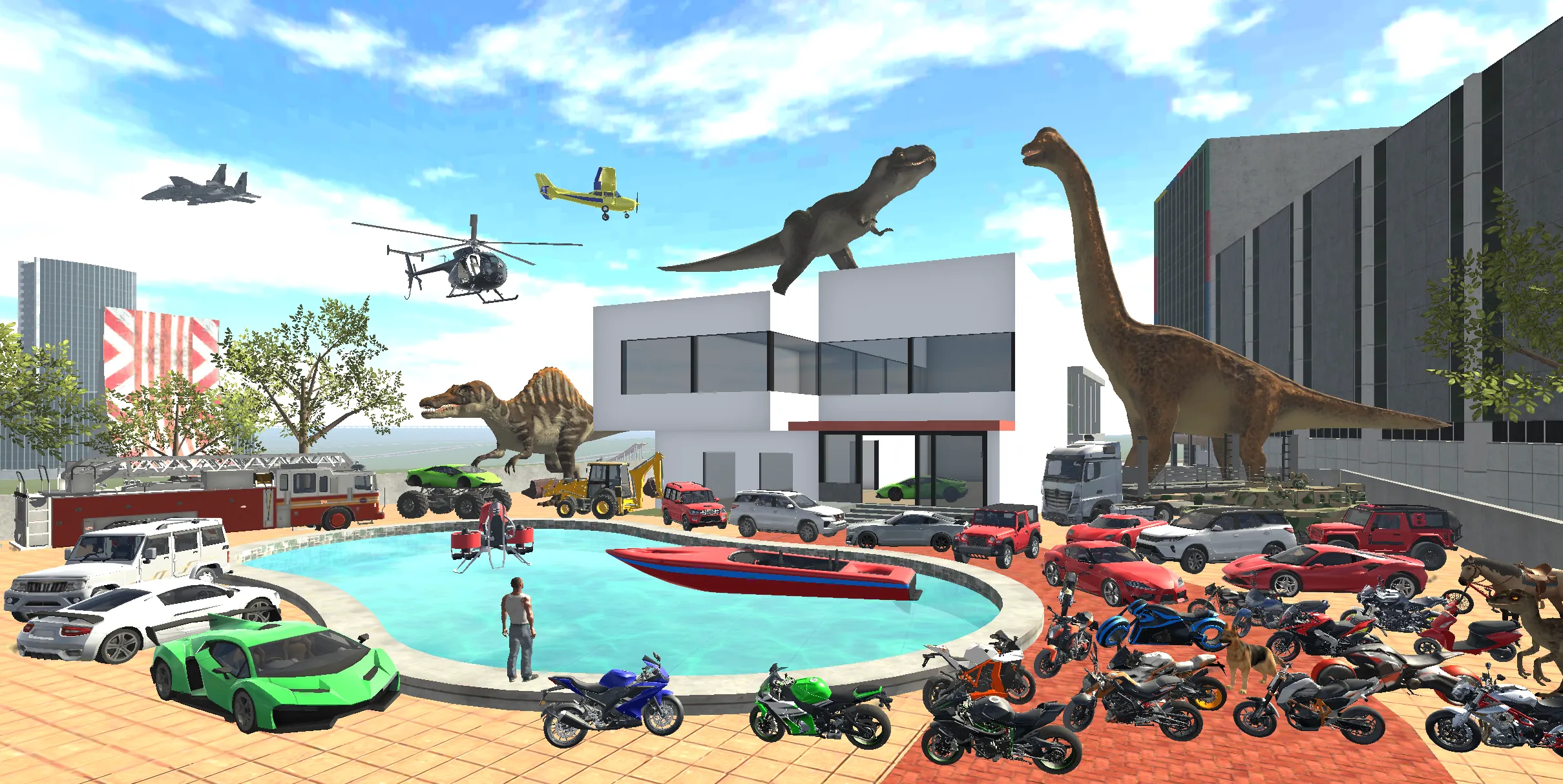 Indian Bikes Driving 3D | Indus Appstore | Screenshot