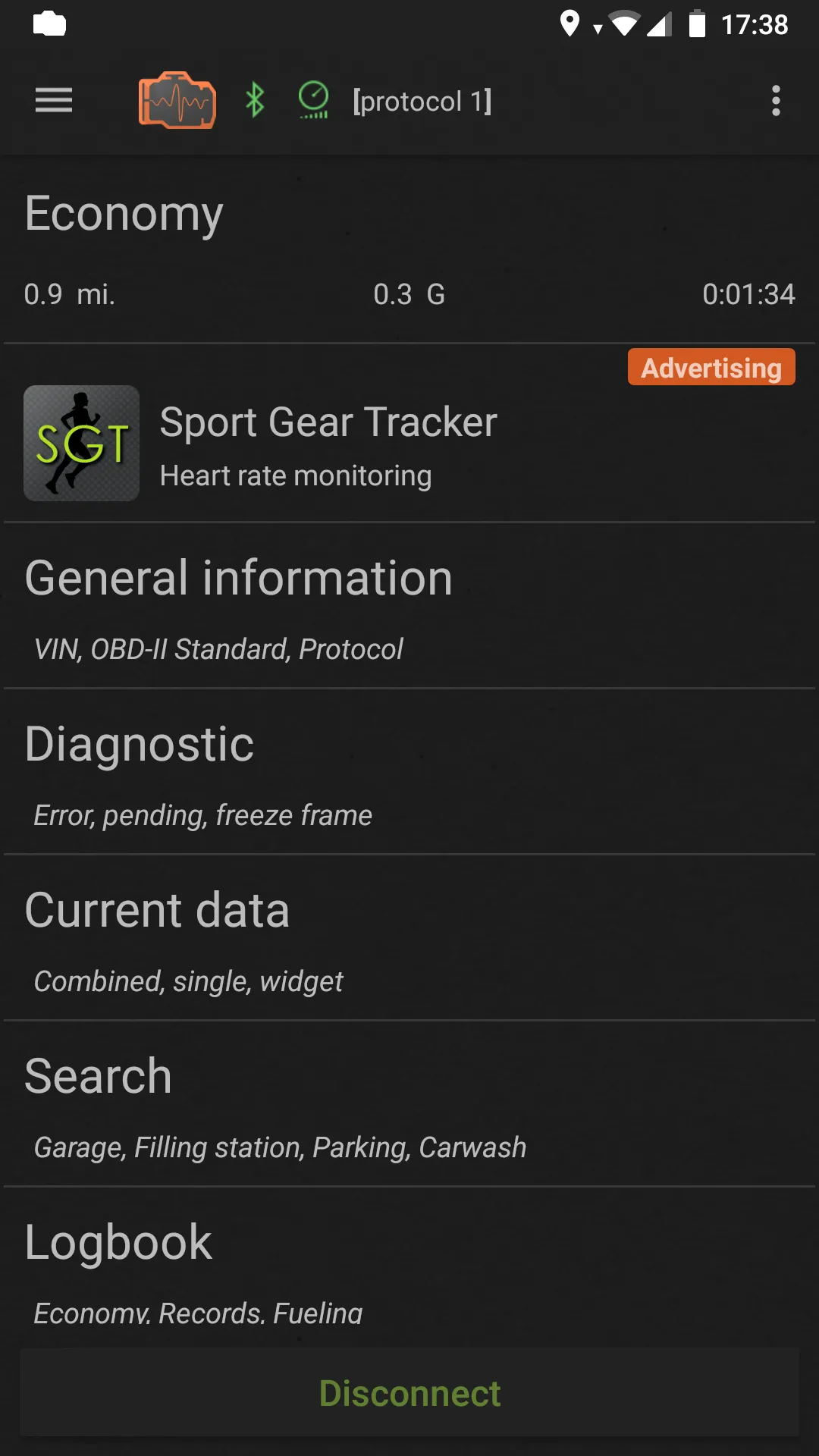 inCarDoc - OBD2 ELM327 Scanner | Indus Appstore | Screenshot