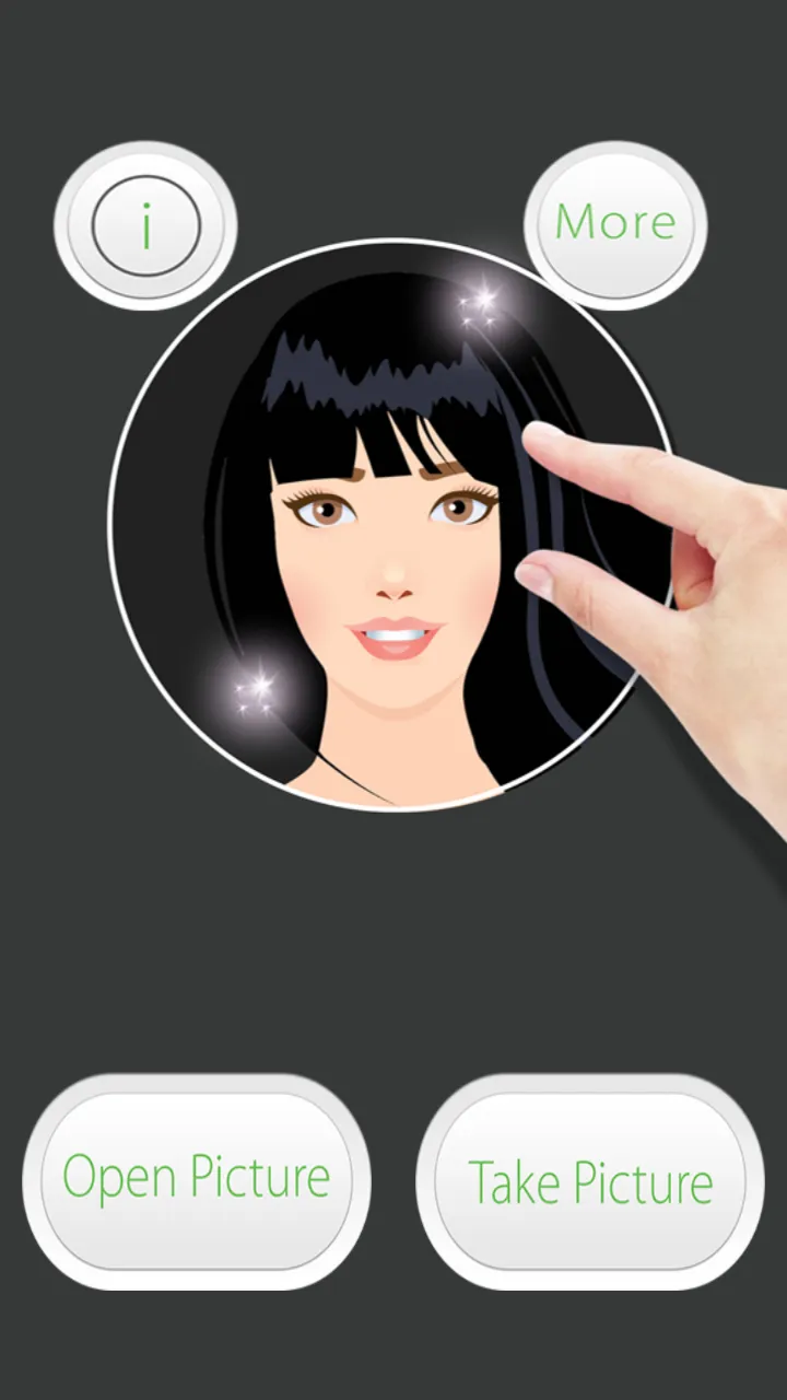 Hairstyle Try on. Discover a N | Indus Appstore | Screenshot