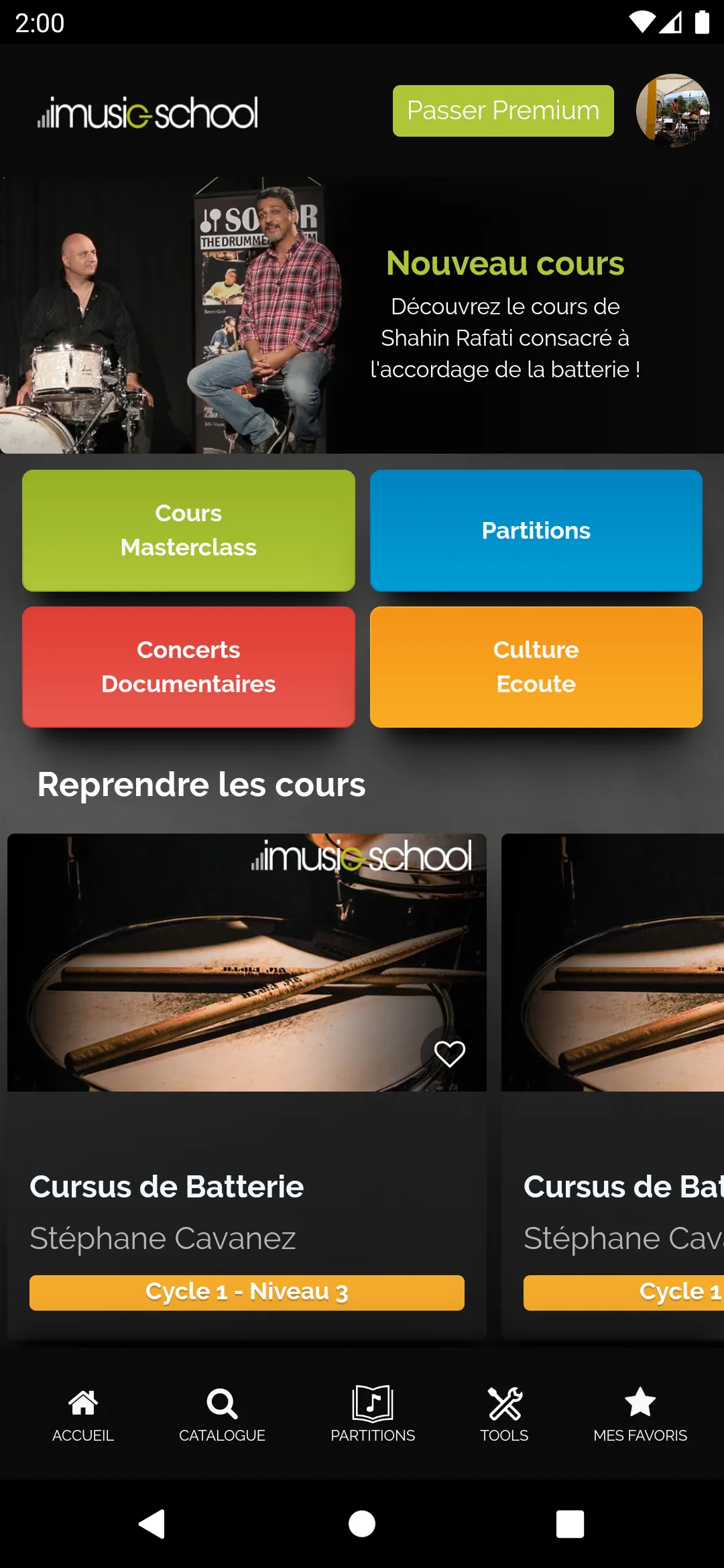 Cours de Musique & Masterclass | Indus Appstore | Screenshot