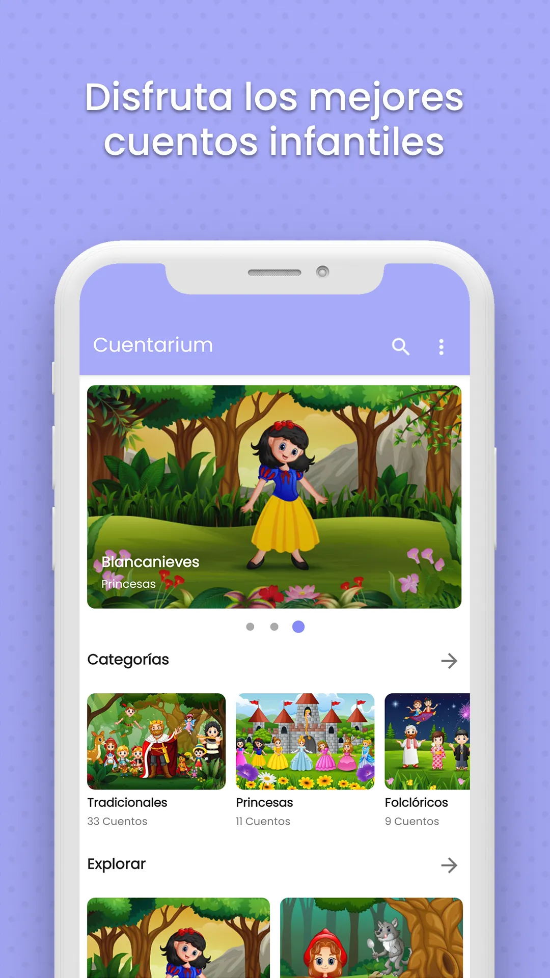 Cuentos infantiles y fábulas | Indus Appstore | Screenshot