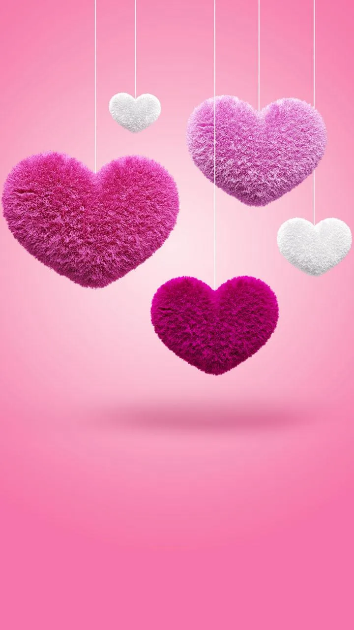 Fluffy Hearts Live Wallpaper | Indus Appstore | Screenshot