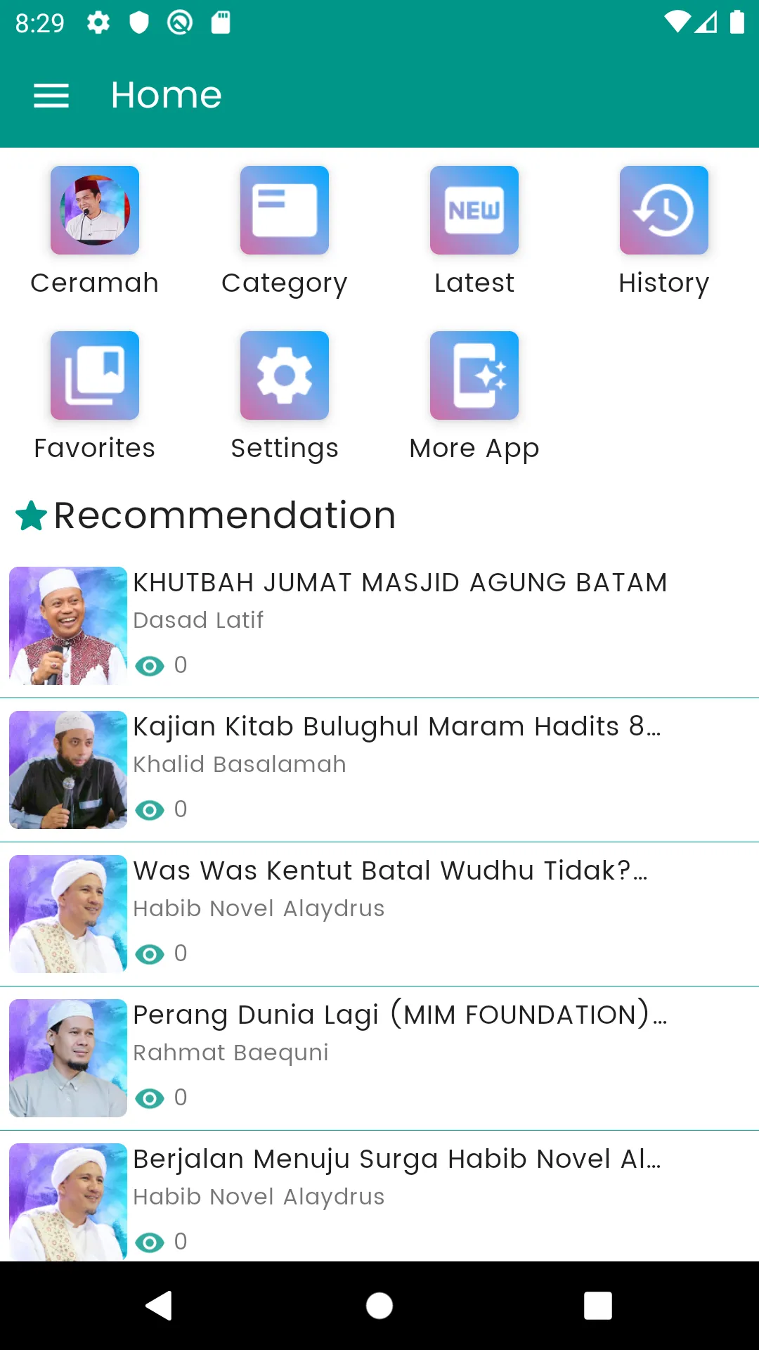 Ceramah Ust Abdul Somad LC, MA | Indus Appstore | Screenshot