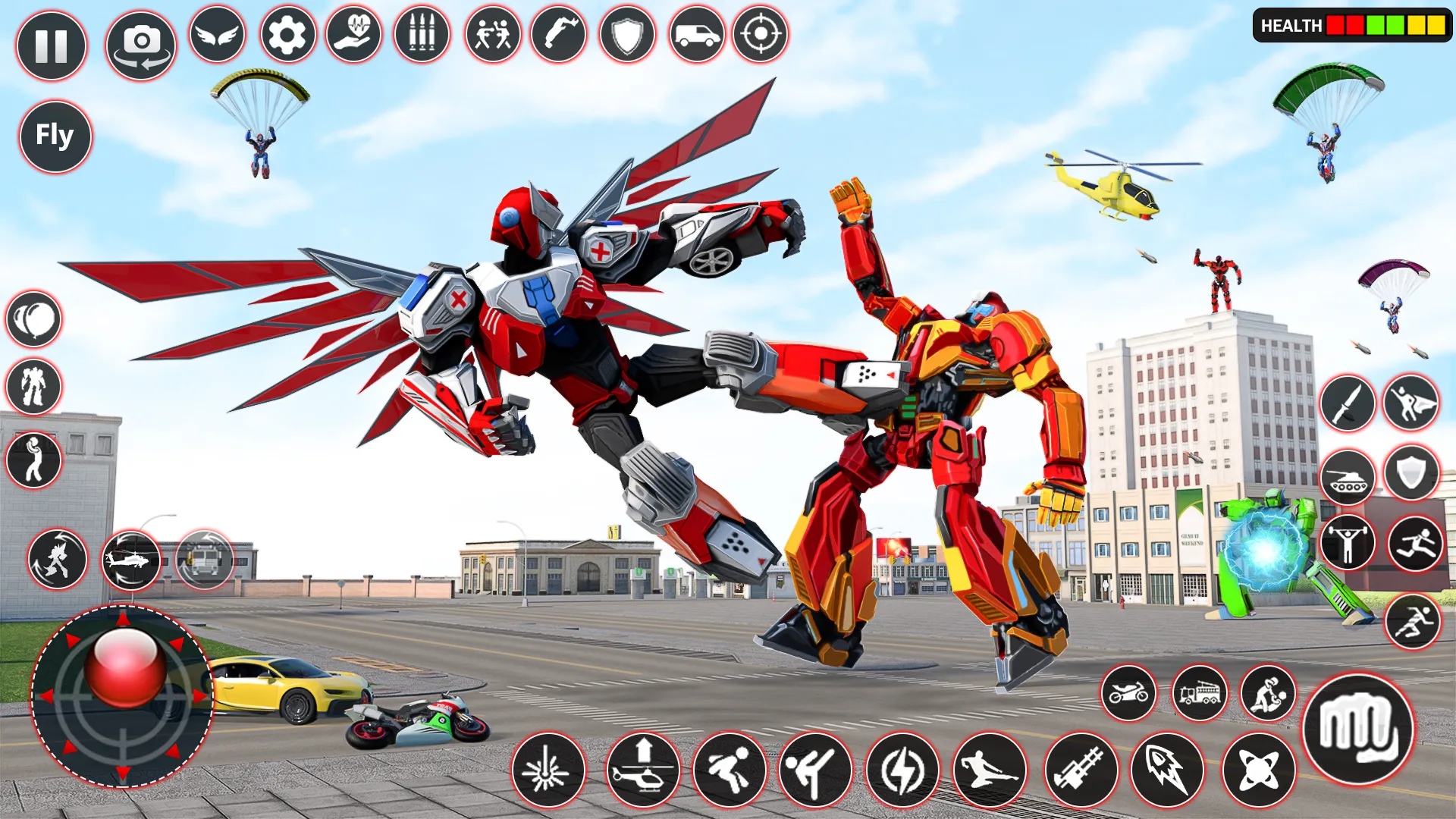 Rescue Robot Car Transform | Indus Appstore | Screenshot