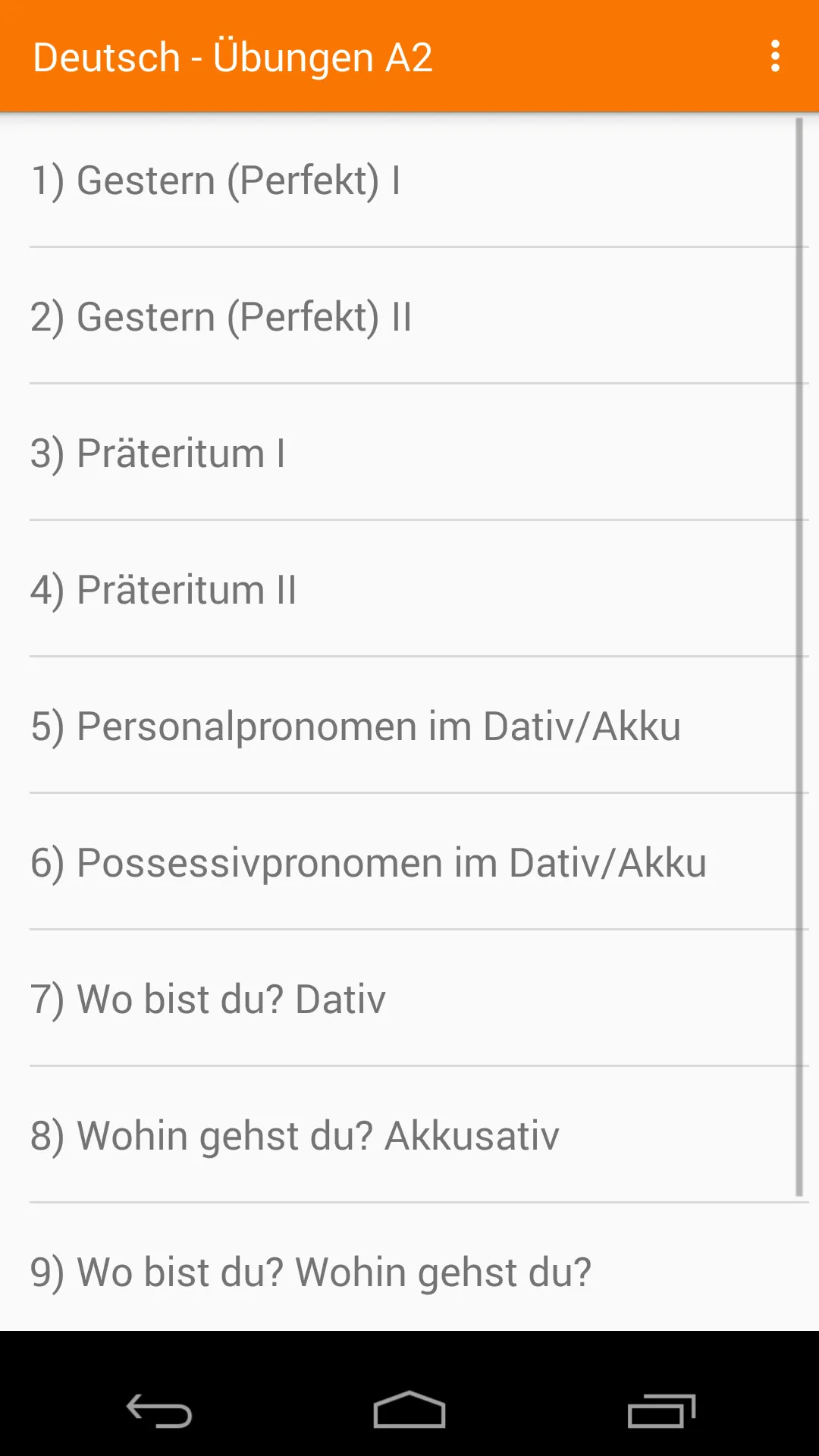 Learn German - A2 Prüfung | Indus Appstore | Screenshot