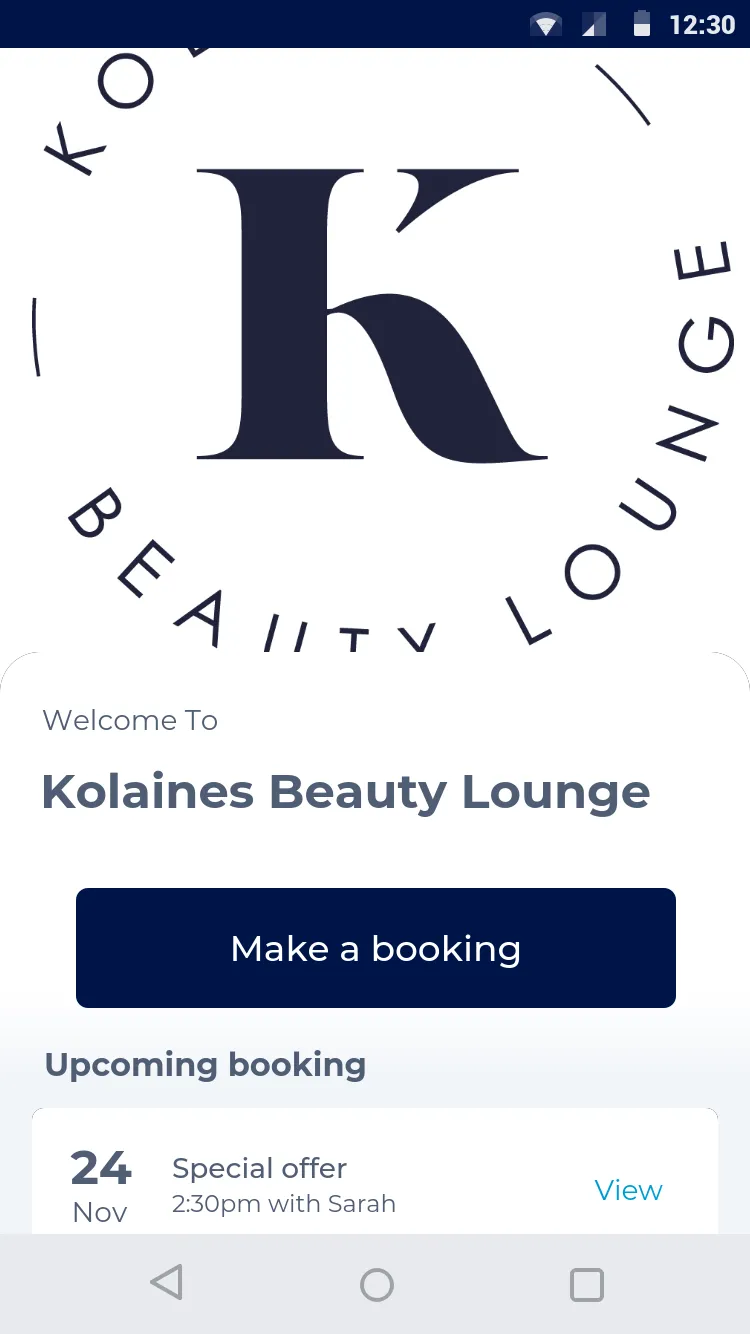 Kolaines Beauty Lounge | Indus Appstore | Screenshot