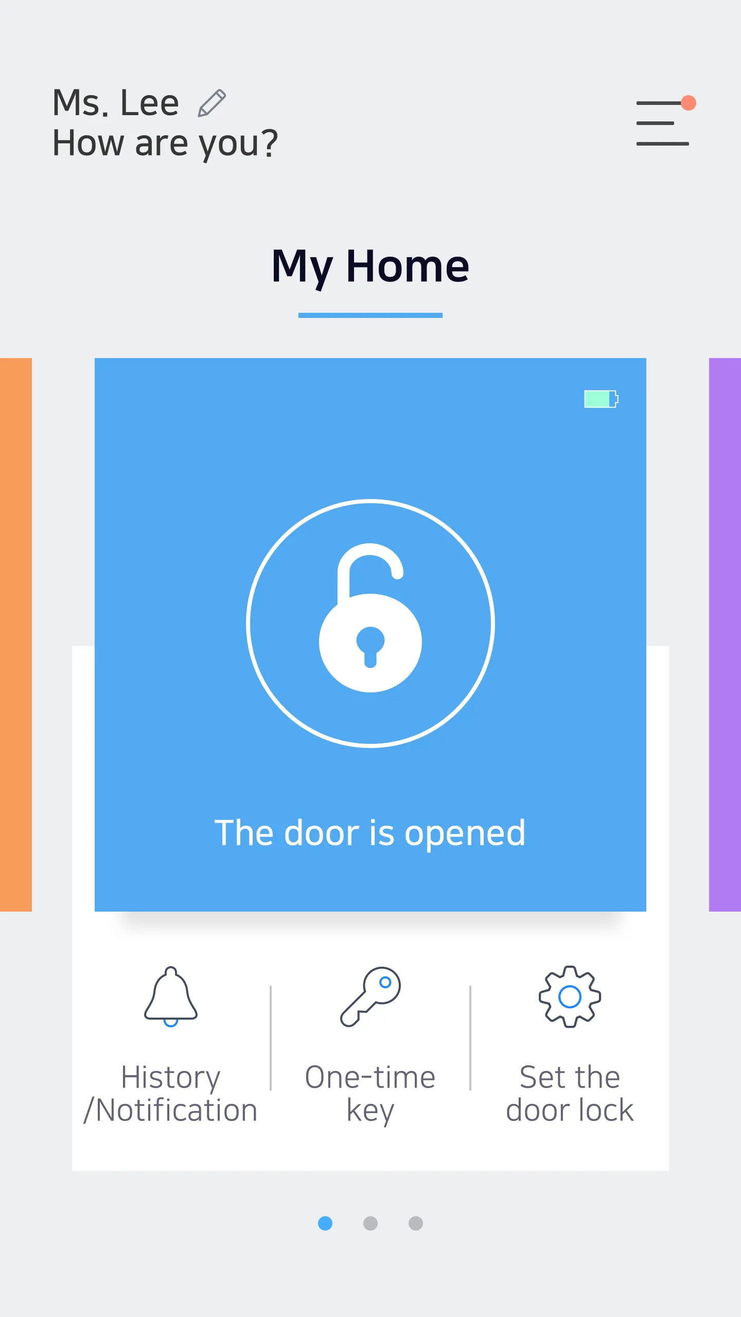 sHome Doorlock | Indus Appstore | Screenshot