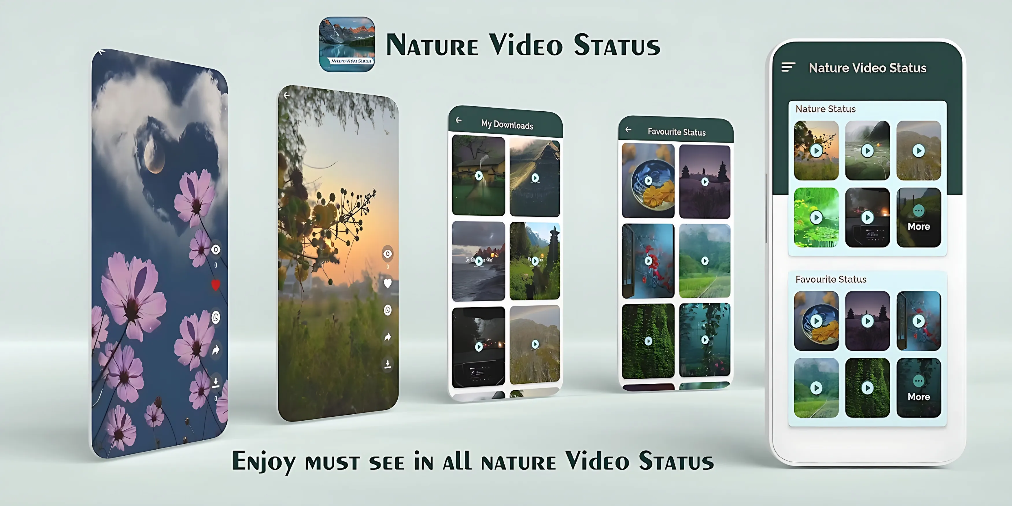 Nature Video Status | Indus Appstore | Screenshot