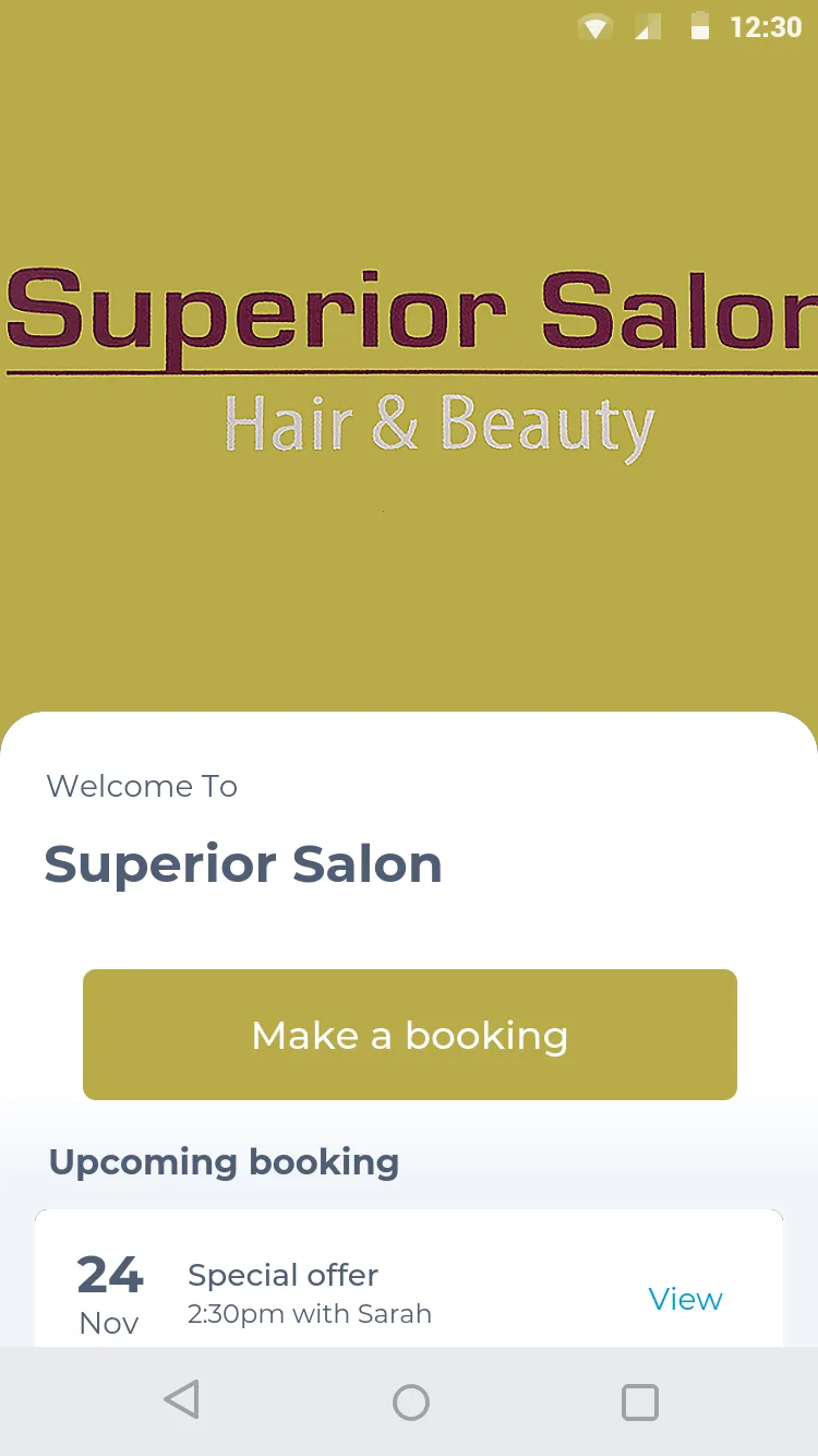 Superior Salon | Indus Appstore | Screenshot