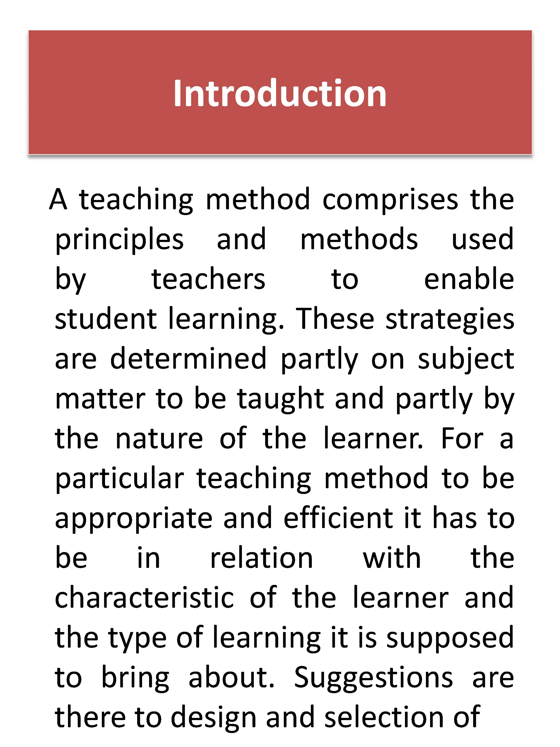 Methods of Teaching - An educa | Indus Appstore | Screenshot