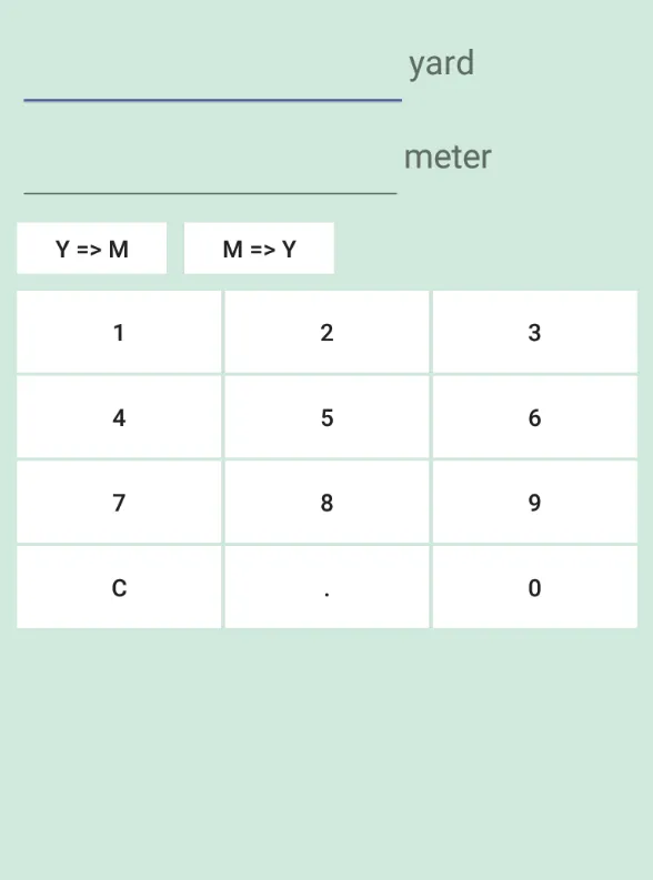 YM(Yard and Meter) converter | Indus Appstore | Screenshot