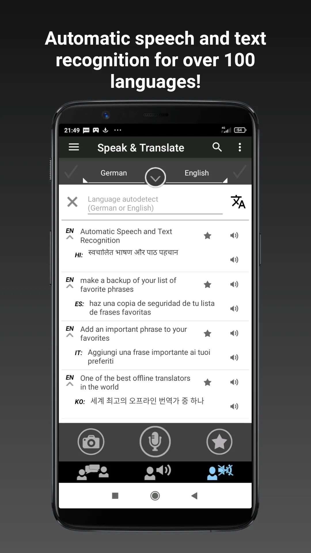 Offline translator S&T | Indus Appstore | Screenshot