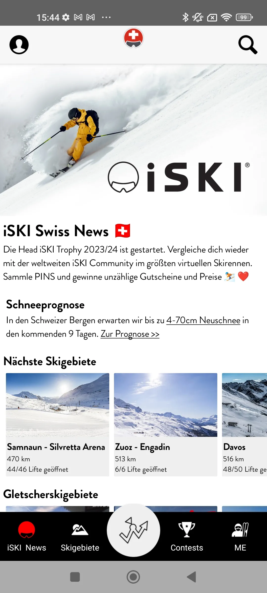 iSKI Swiss - Ski & Snow | Indus Appstore | Screenshot