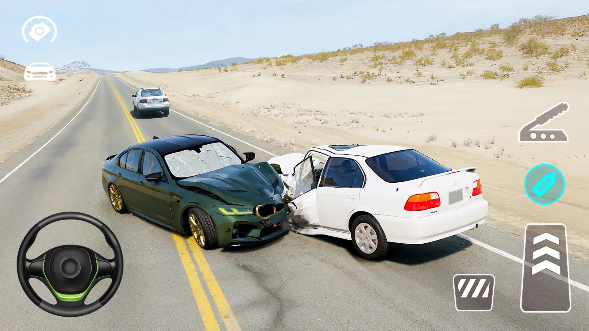 Car Crash Driving Test Game 3D | Indus Appstore | Screenshot