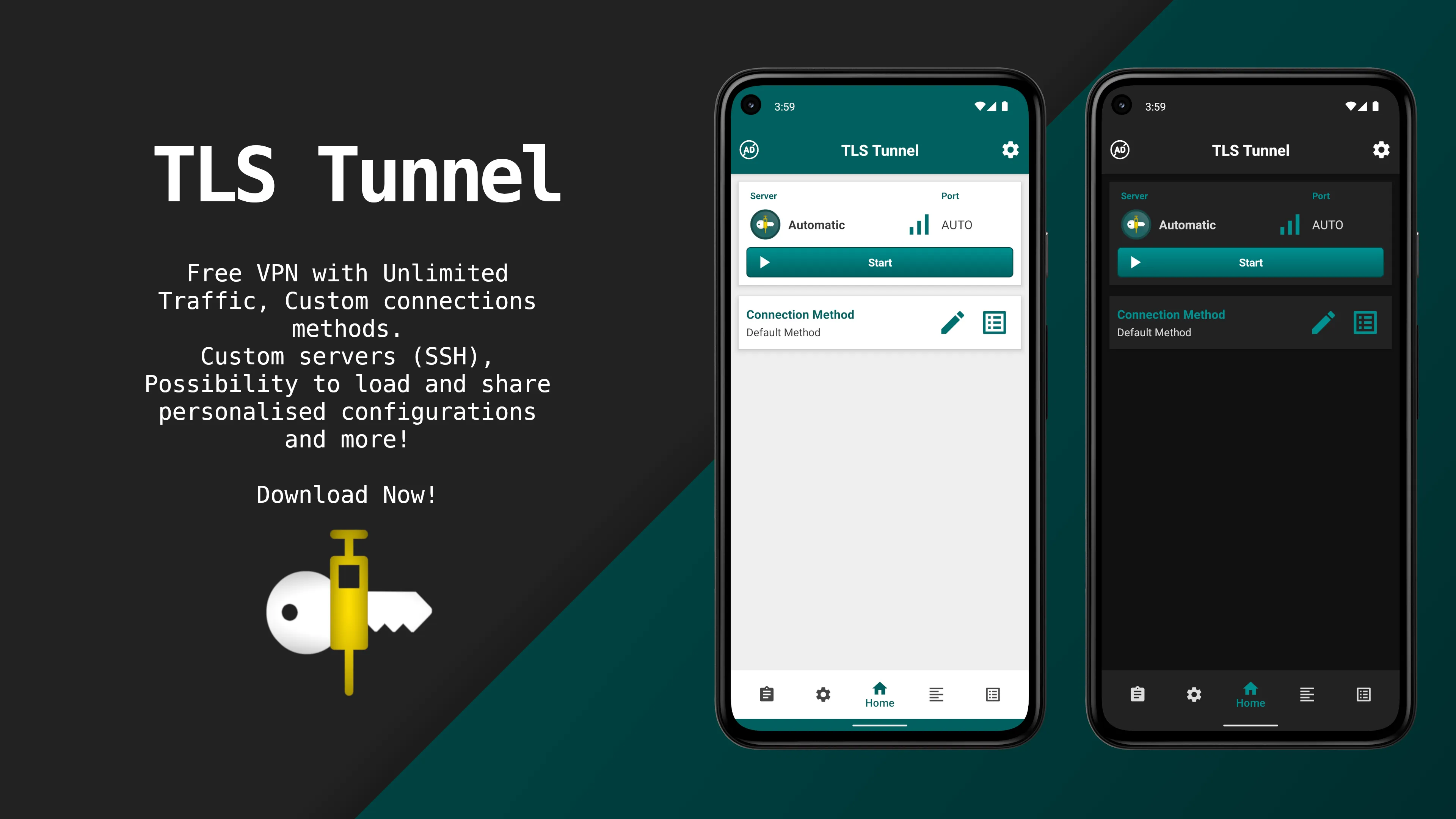 TLS Tunnel - Unlimited VPN | Indus Appstore | Screenshot