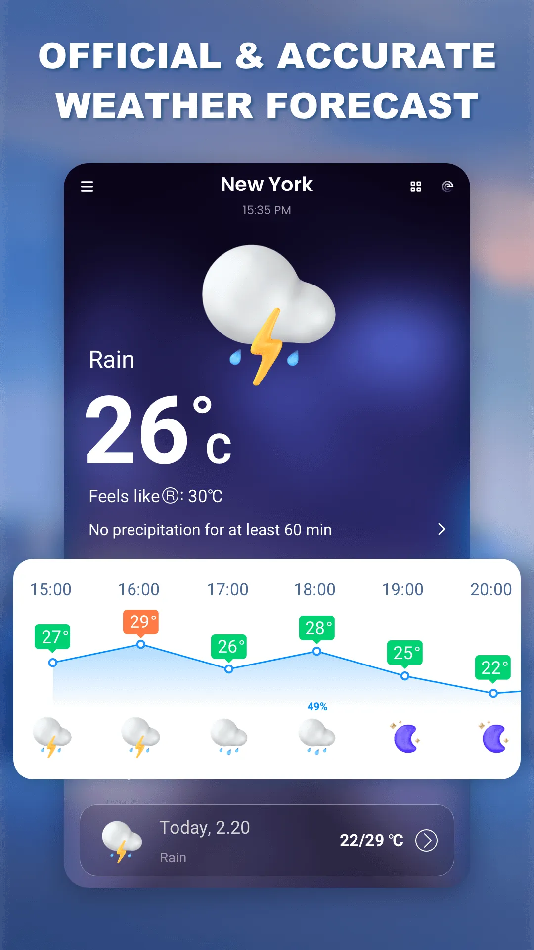 Weather app - Radar & Widget | Indus Appstore | Screenshot
