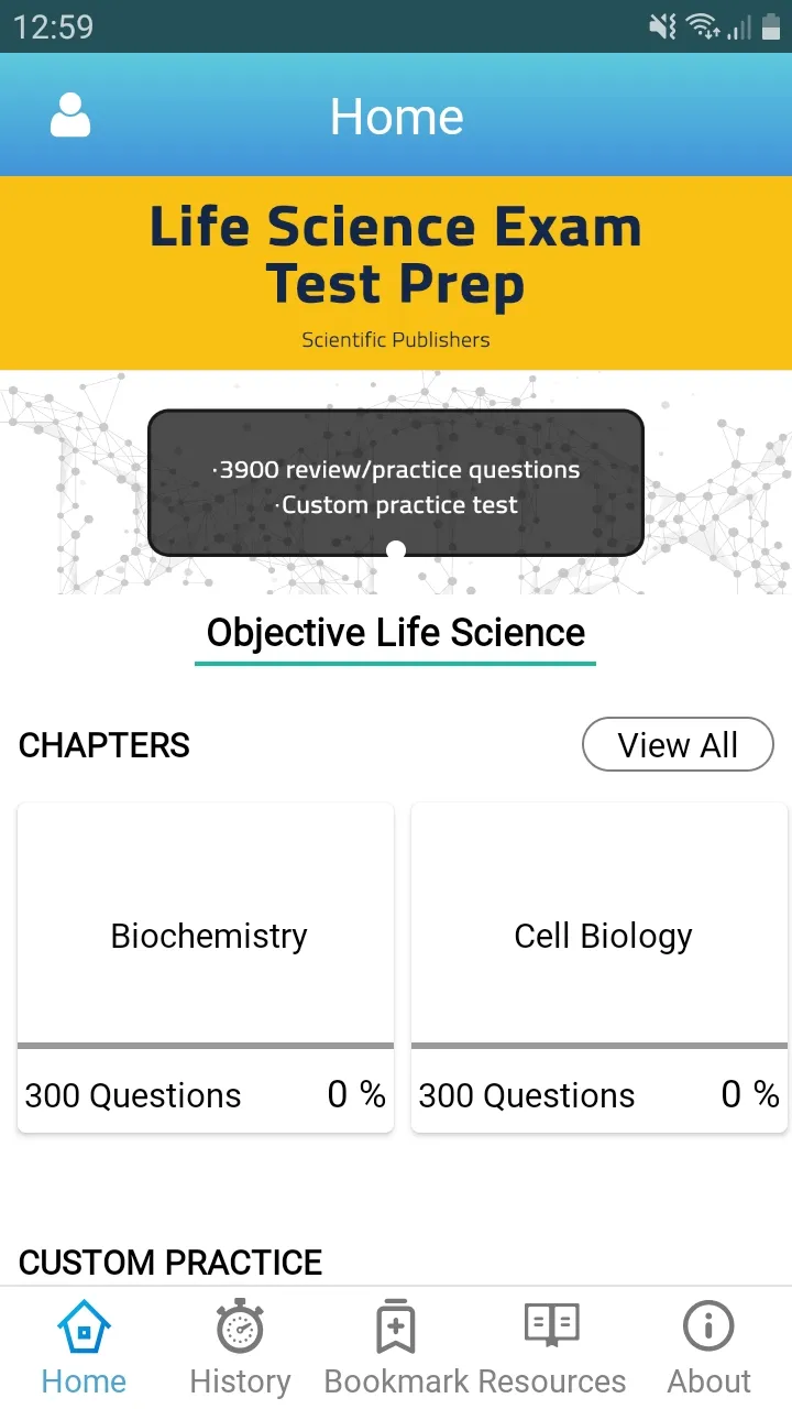 LIFE SCIENCE EXAMINATION BOOK  | Indus Appstore | Screenshot