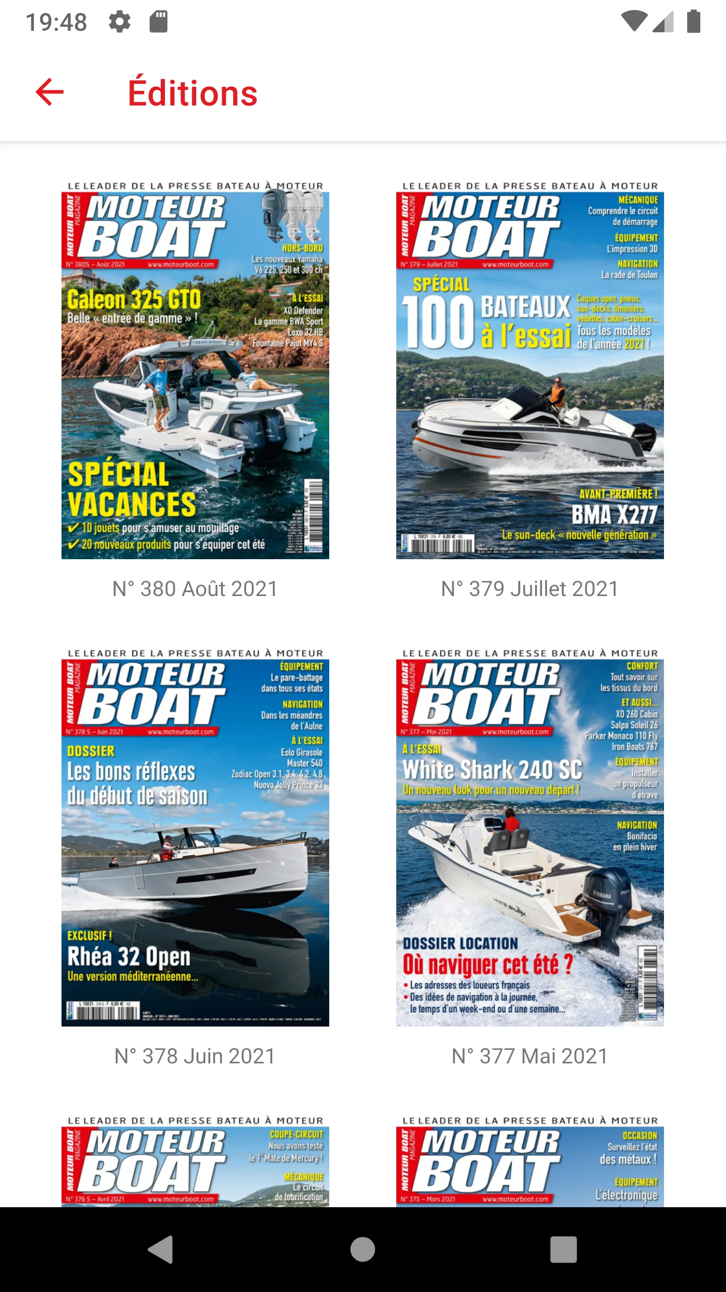 Moteur Boat Magazine | Indus Appstore | Screenshot