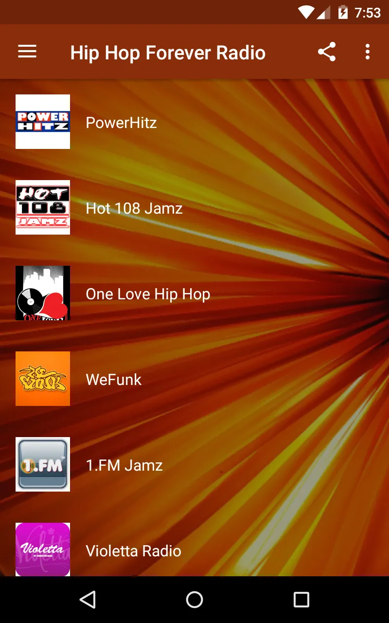 Hip Hop Radio - Urban, Rap, MC | Indus Appstore | Screenshot