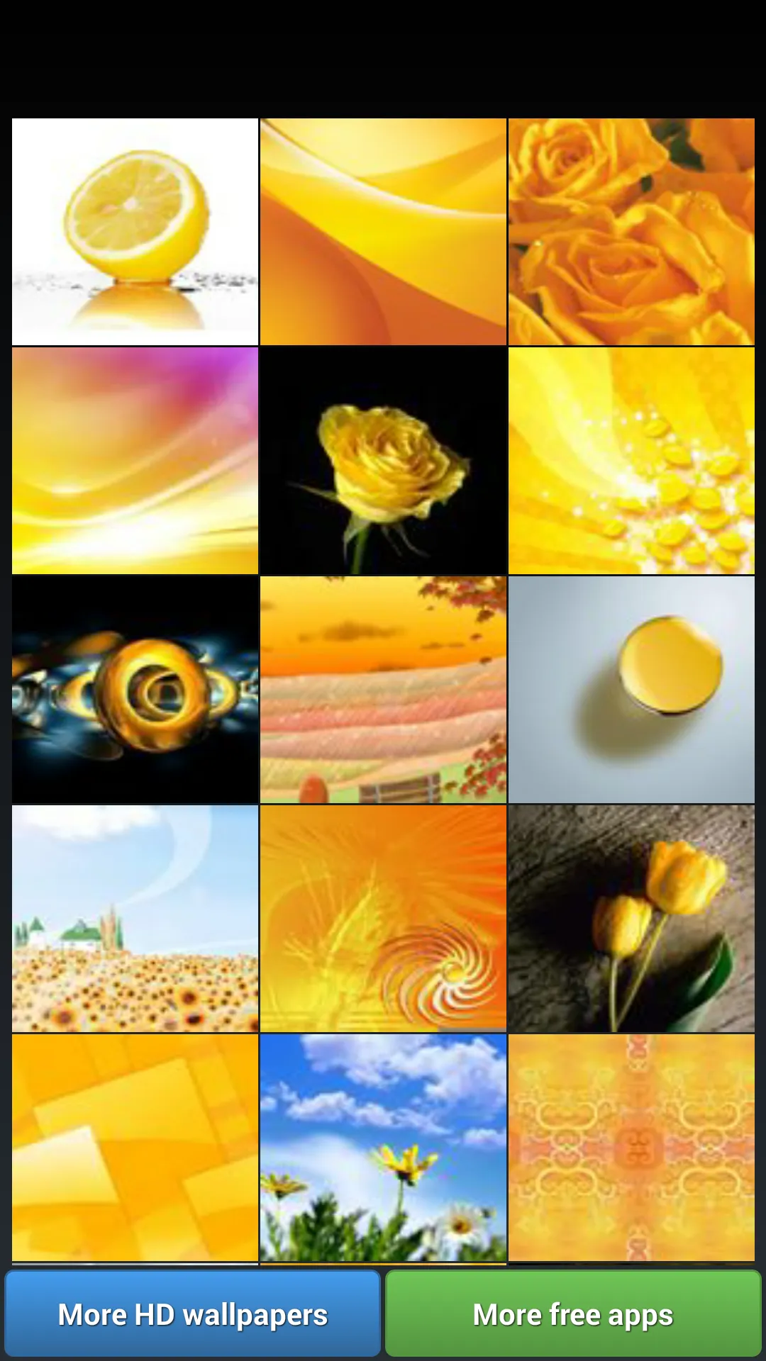 Brilliant Yellow HD Wallpapers | Indus Appstore | Screenshot