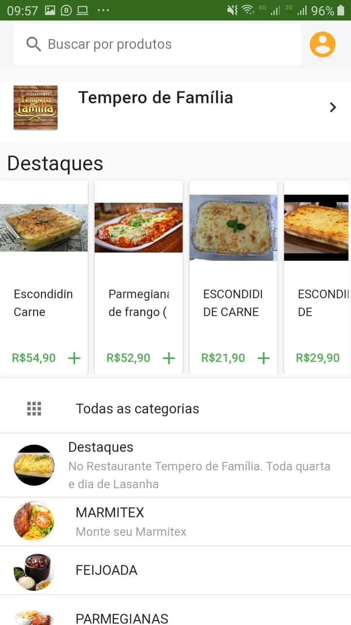 Tempero de Família | Indus Appstore | Screenshot