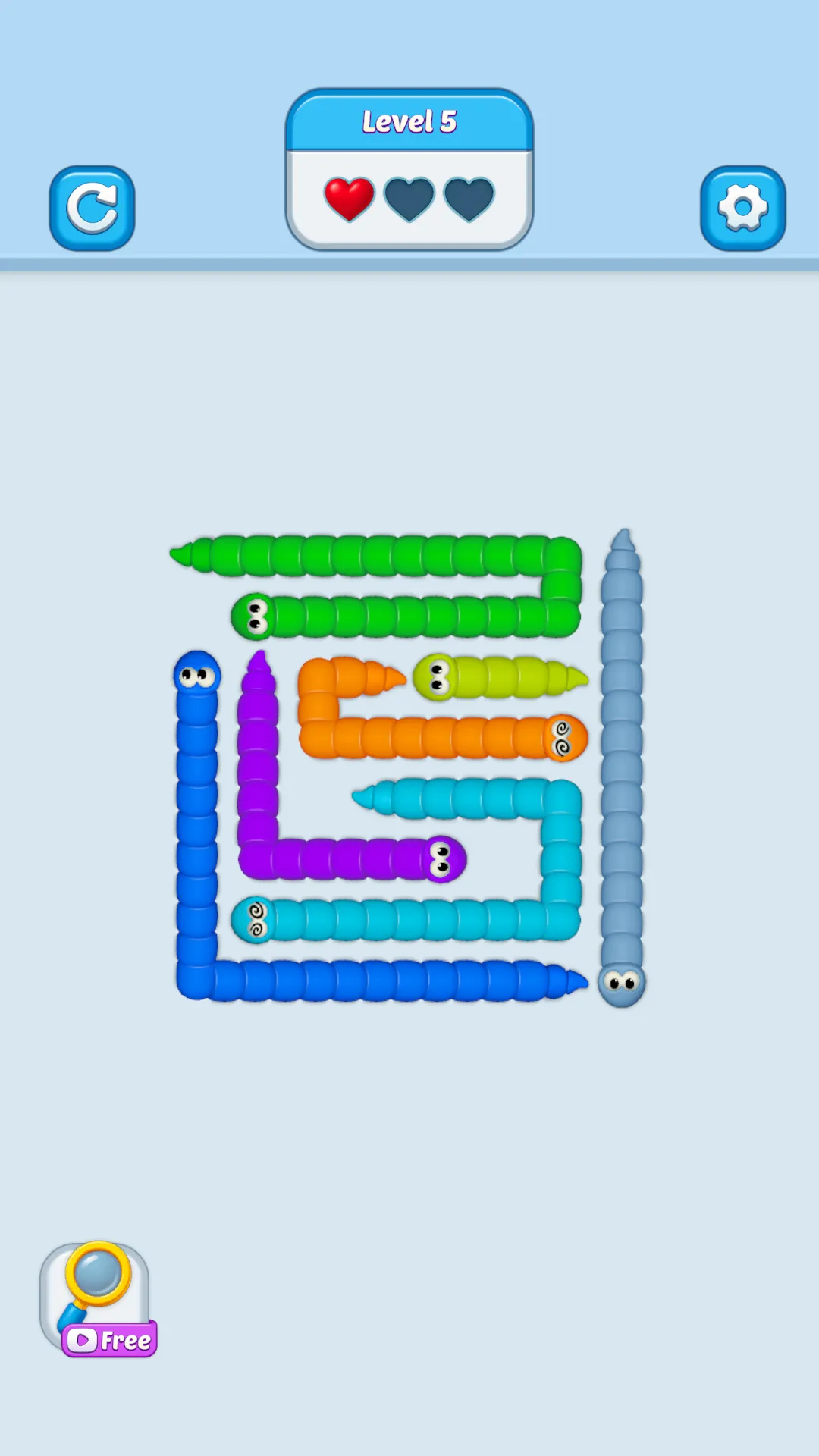 Wiggle Escape: Snake Puzzle | Indus Appstore | Screenshot