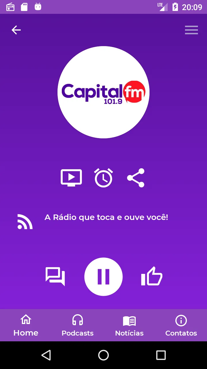 Capital FM Cuiabá | Indus Appstore | Screenshot