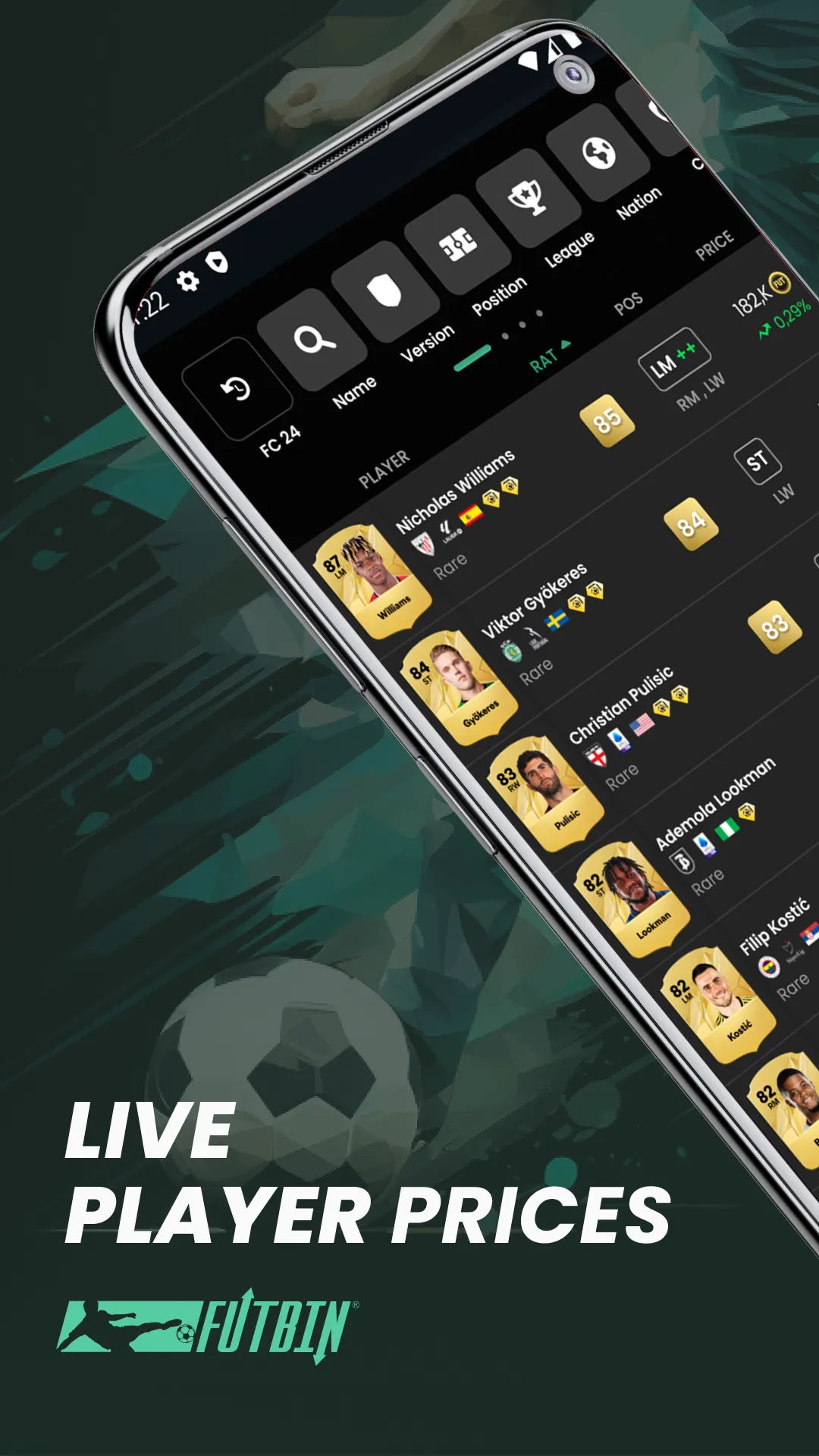 FUTBIN FC 25 Evolutions & More | Indus Appstore | Screenshot