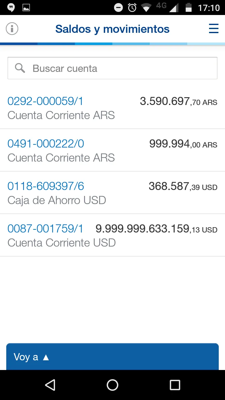 BBVA Net Cash Argentina | Indus Appstore | Screenshot