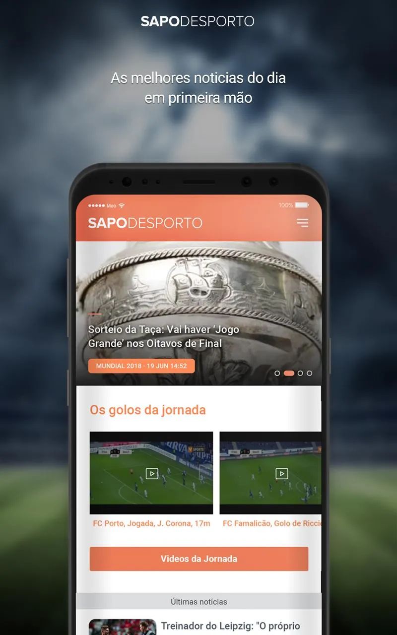 SAPO Desporto | Indus Appstore | Screenshot