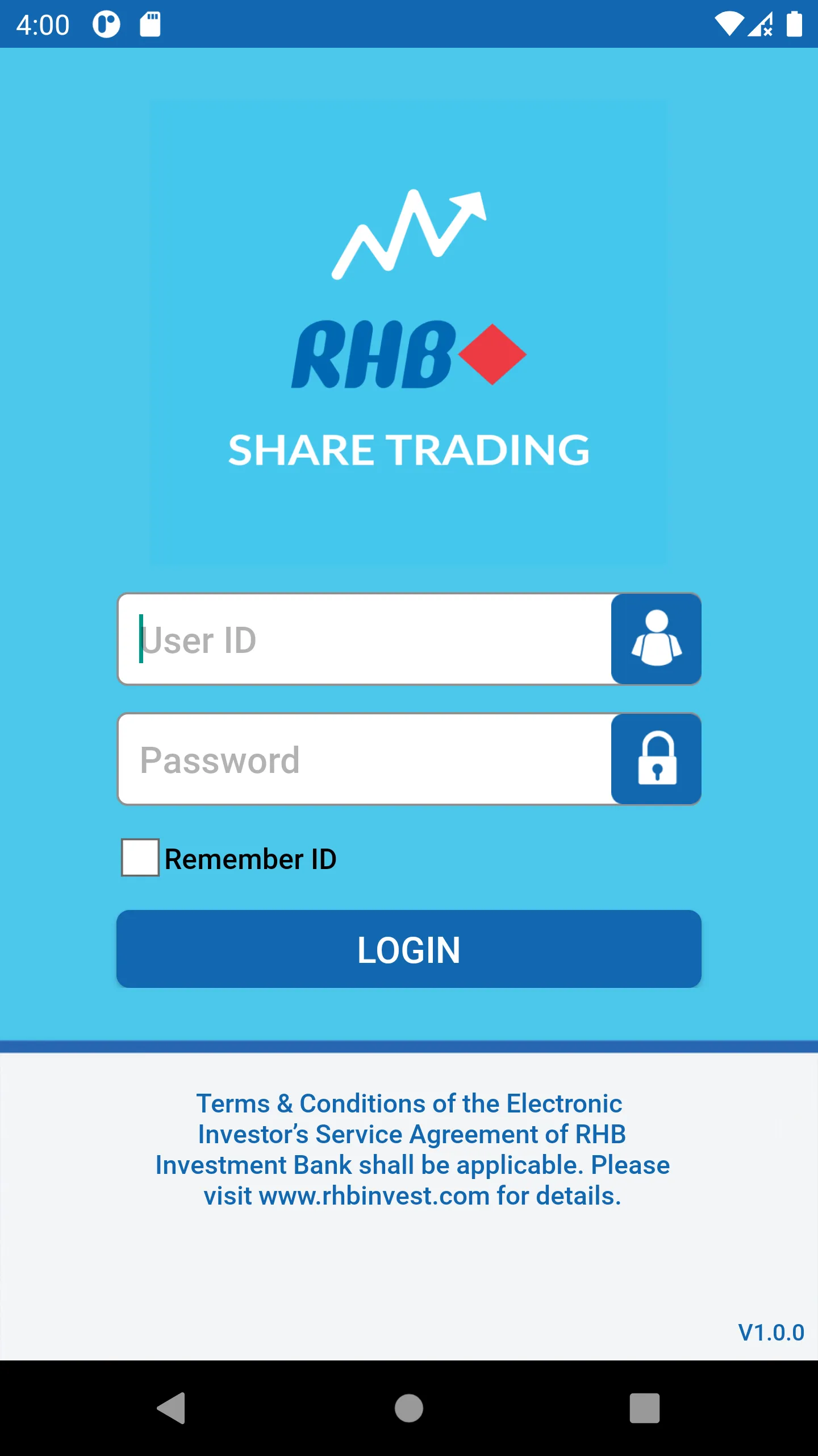 RHB Share Trading | Indus Appstore | Screenshot