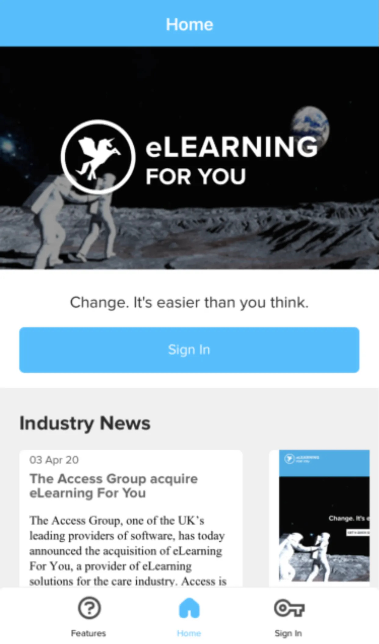 eLearning FOR YOU | Indus Appstore | Screenshot