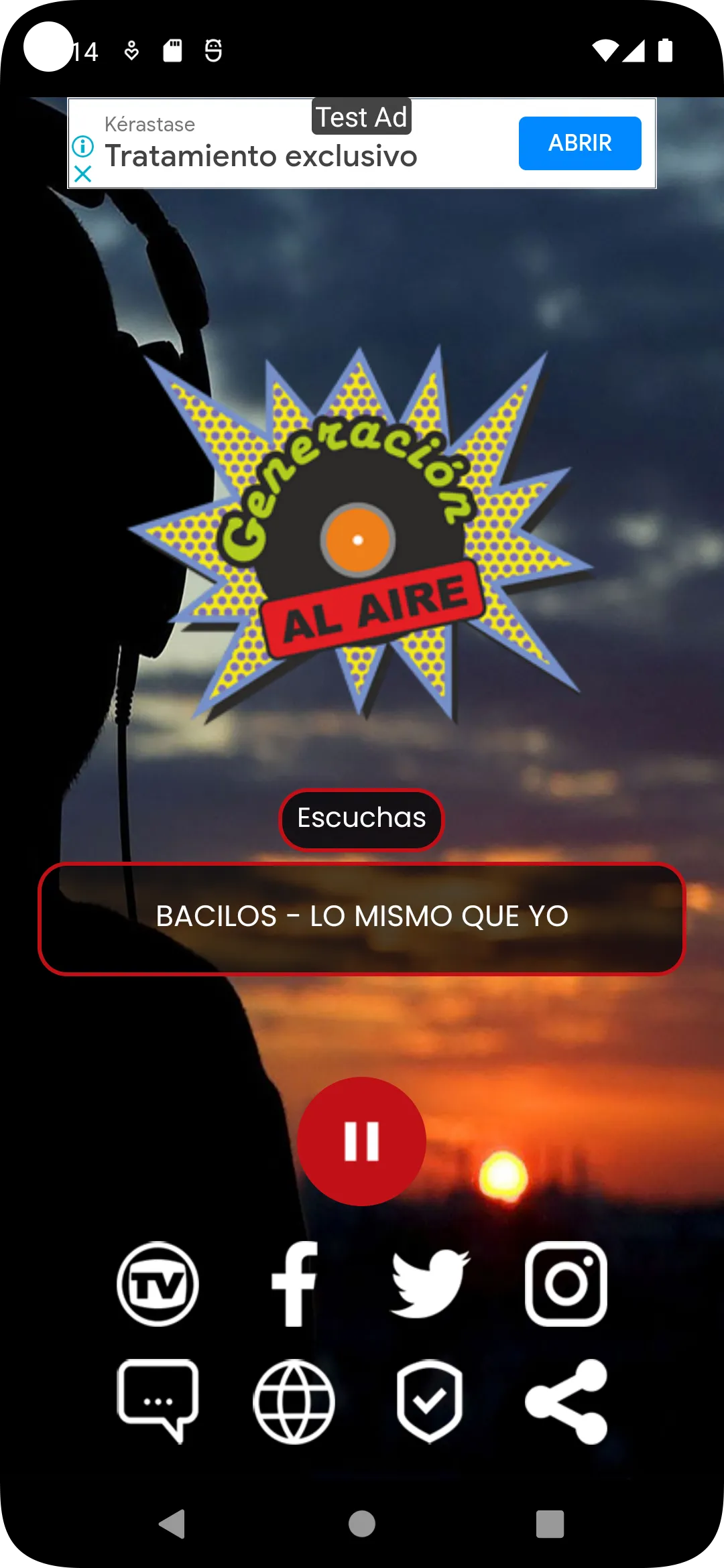 GENERACION AL AIRE | Indus Appstore | Screenshot