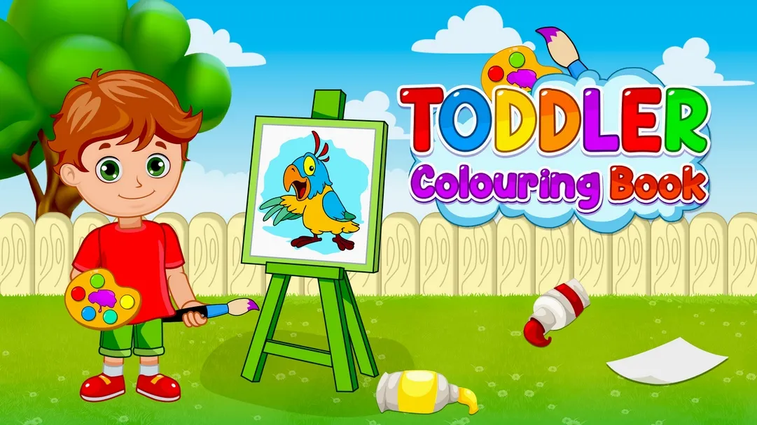 Toddler Coloring Book & Paint | Indus Appstore | Screenshot