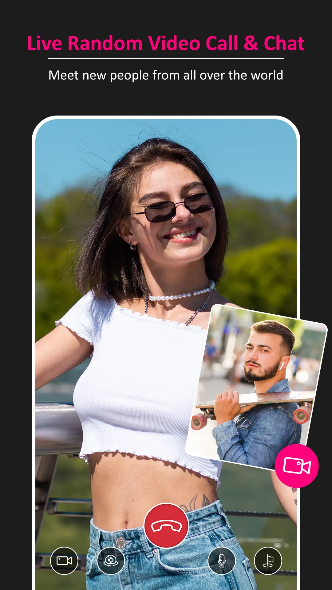 Live Random Video Call & Chat | Indus Appstore | Screenshot