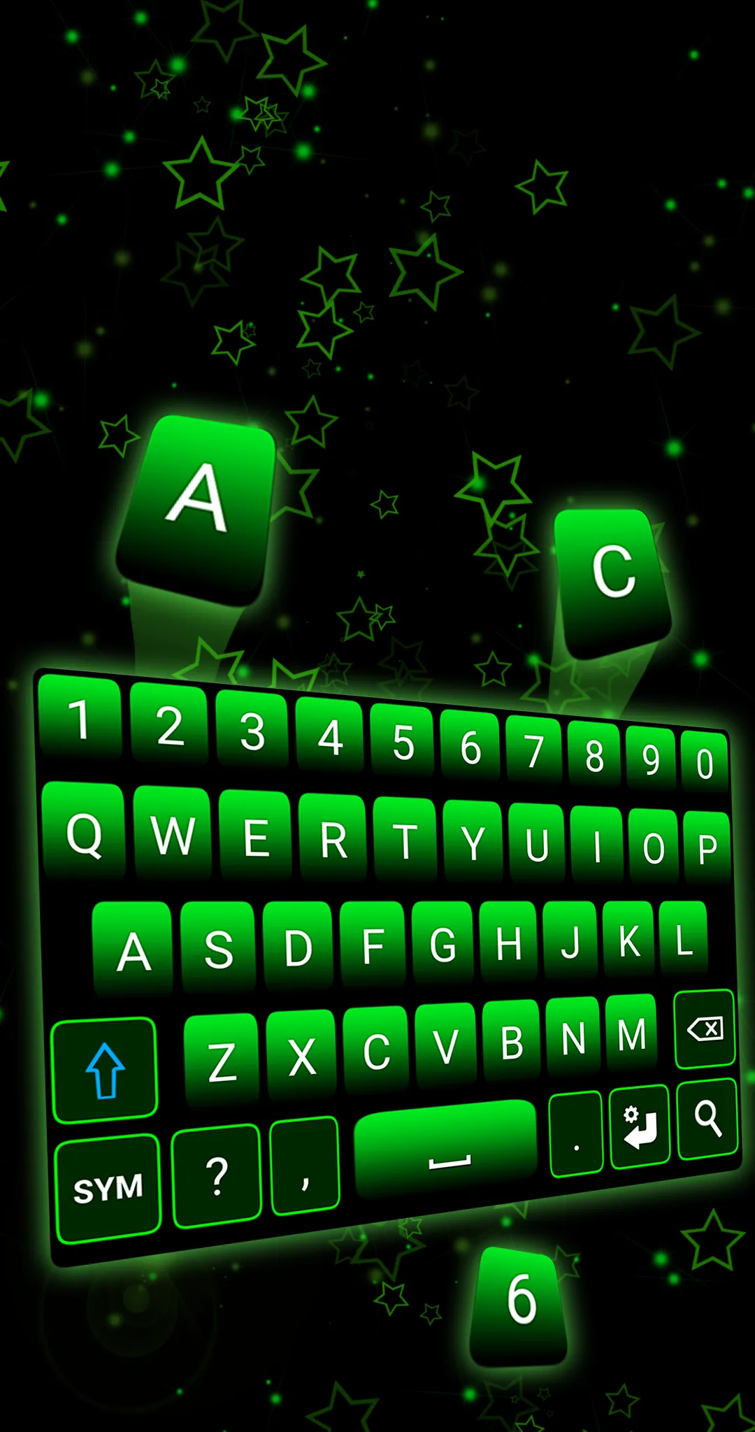 Green Keyboard | Indus Appstore | Screenshot