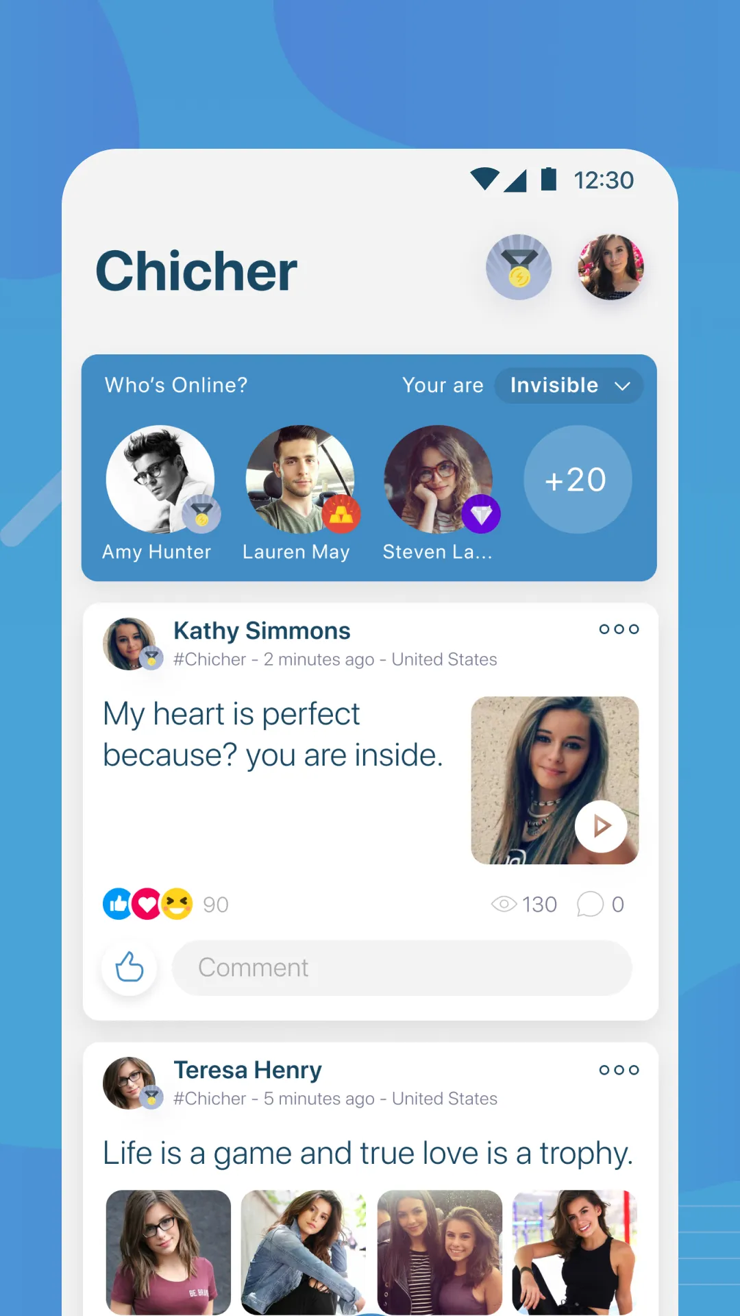 JustChill - Meet new people | Indus Appstore | Screenshot