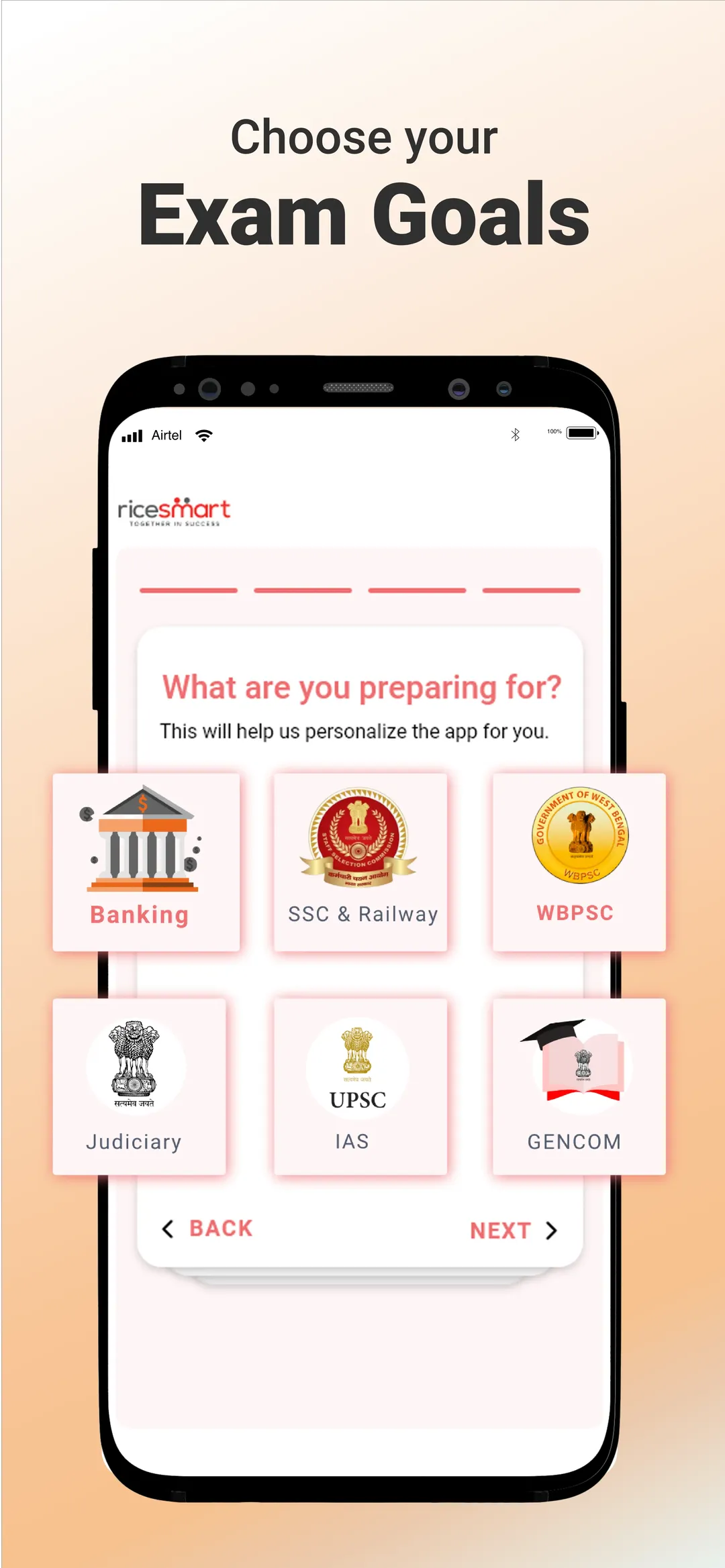 RICE Smart: Govt Job Exam Prep | Indus Appstore | Screenshot