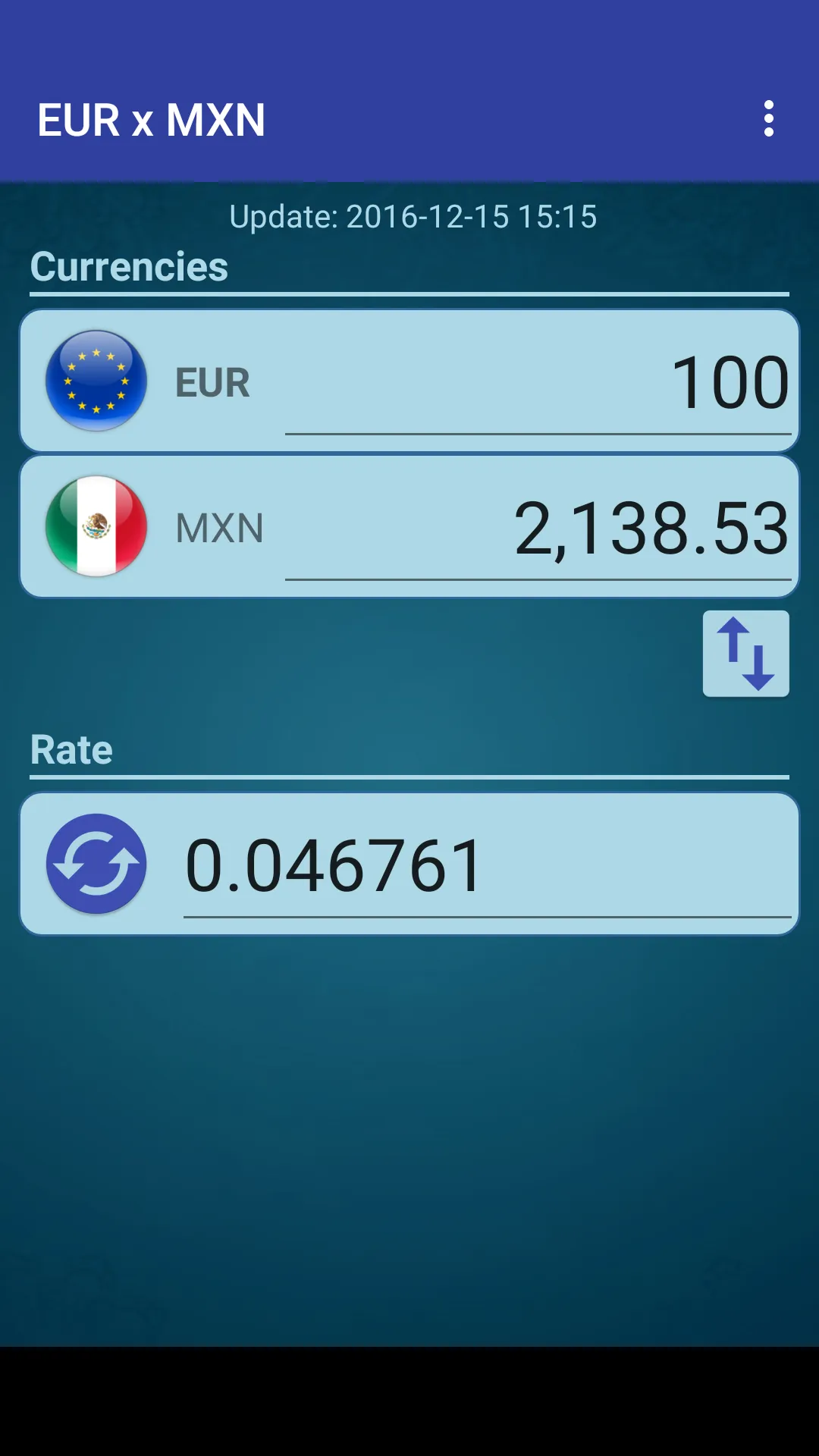 Euro x Mexican Peso | Indus Appstore | Screenshot