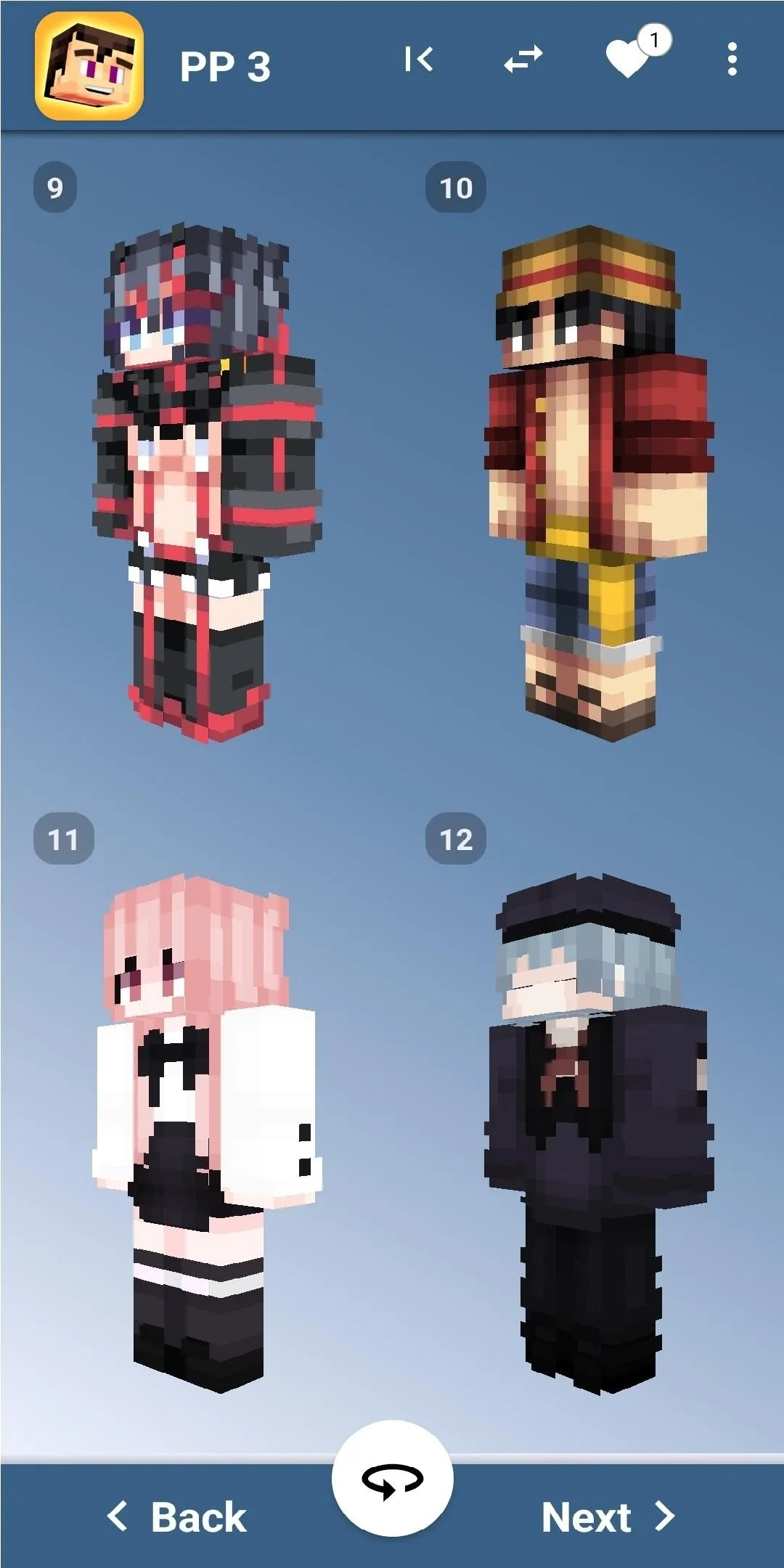 Anime Skins Minecraft | Indus Appstore | Screenshot