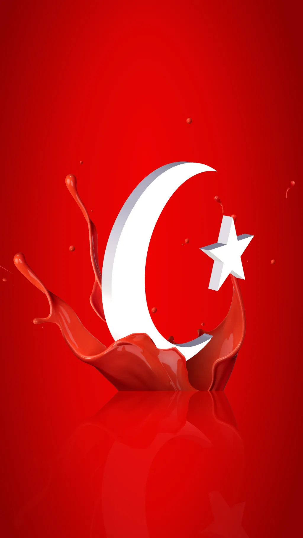 Turkish Flag Wallpaper | Indus Appstore | Screenshot