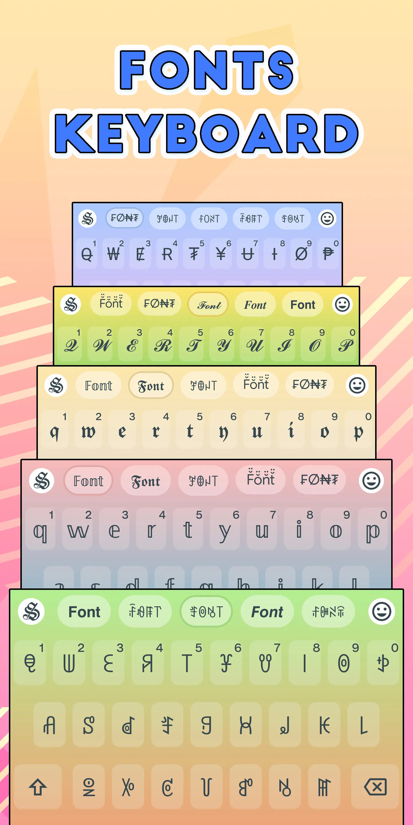 Stylish Text - Fonts Keyboard | Indus Appstore | Screenshot