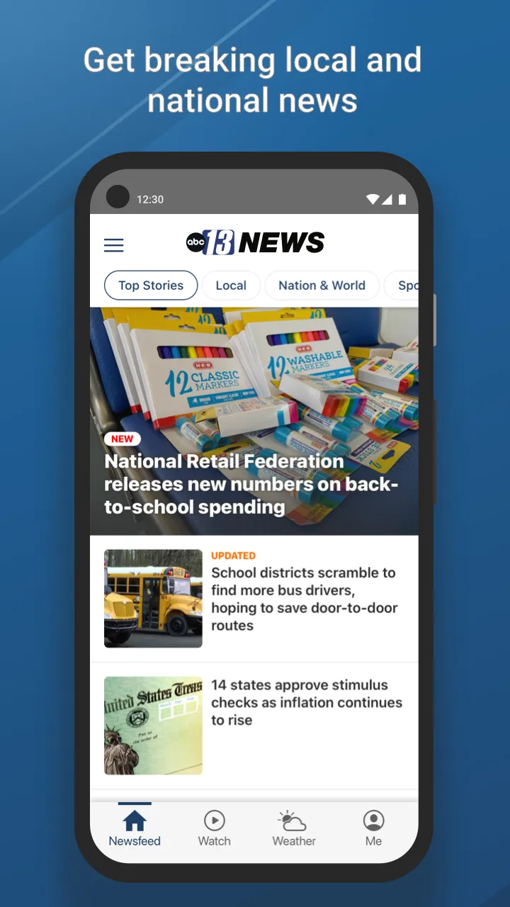 WSET ABC 13 | Indus Appstore | Screenshot